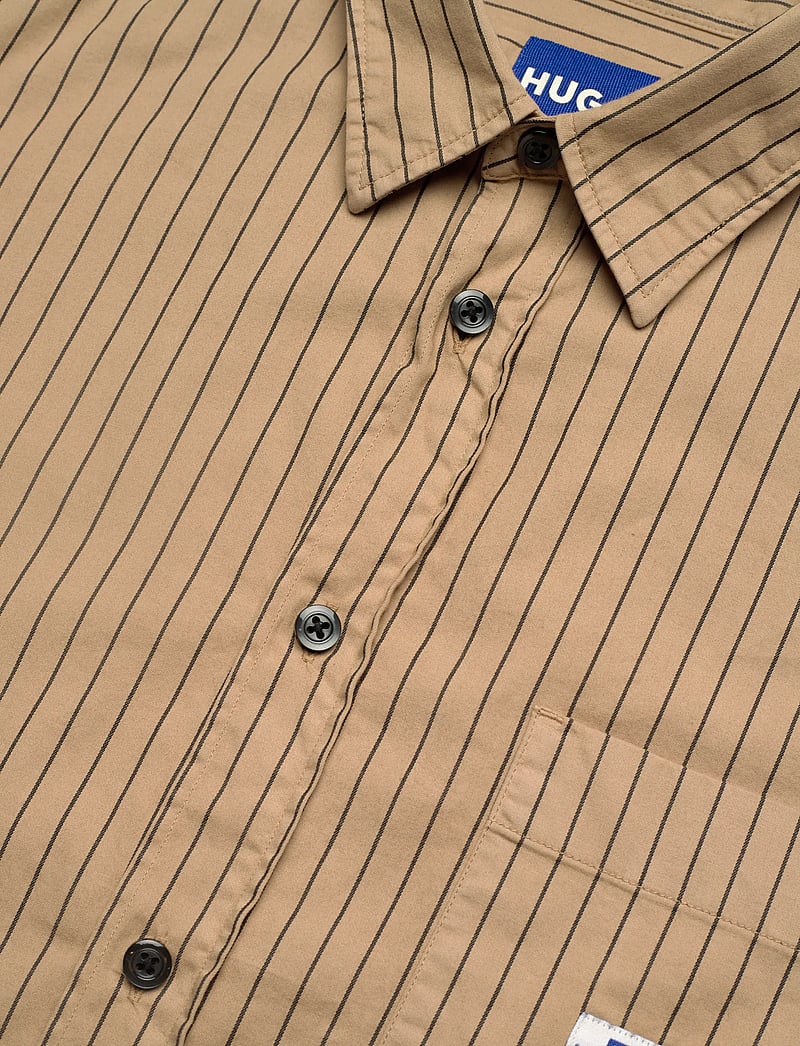 HUGO BLUE - Ebalto - triibulised särgid - medium beige - 3