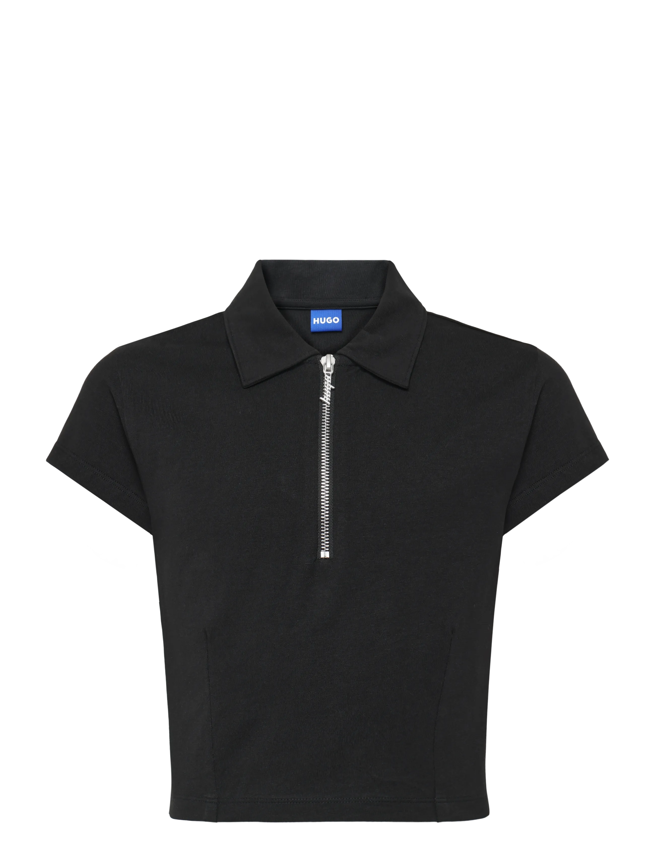 HUGO BLUE Dastaja_B_1 - Crop Tops - BLACK / black