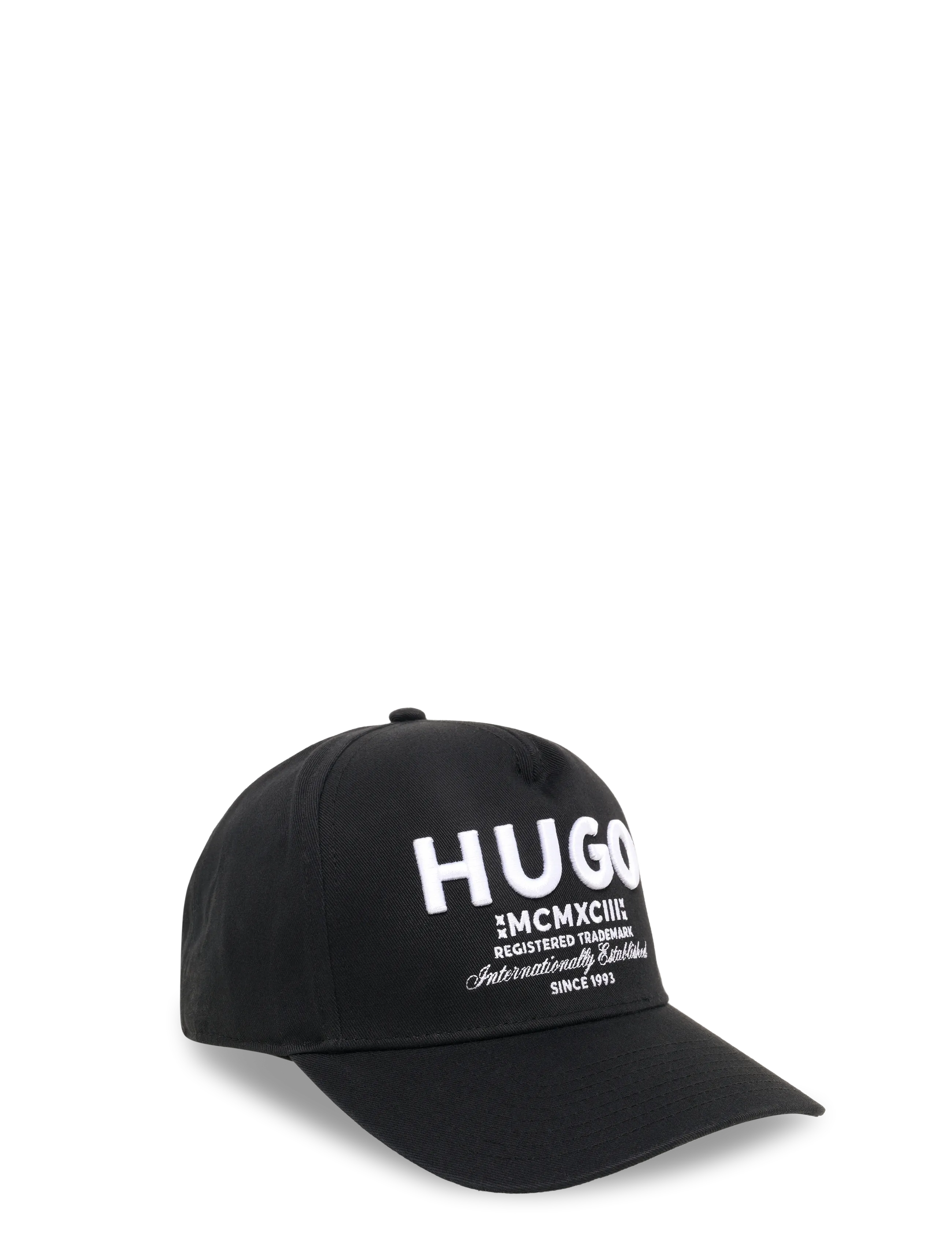 HUGO BLUE Merk-Cap, One Size, Headwear, Schwarz - Caps, Männerswear