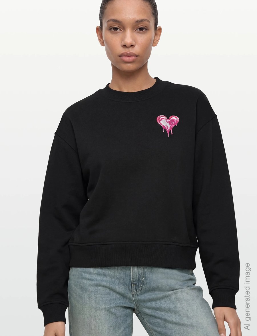 HUGO BLUE - Delessa_B_2 - sweatshirts - black - 3