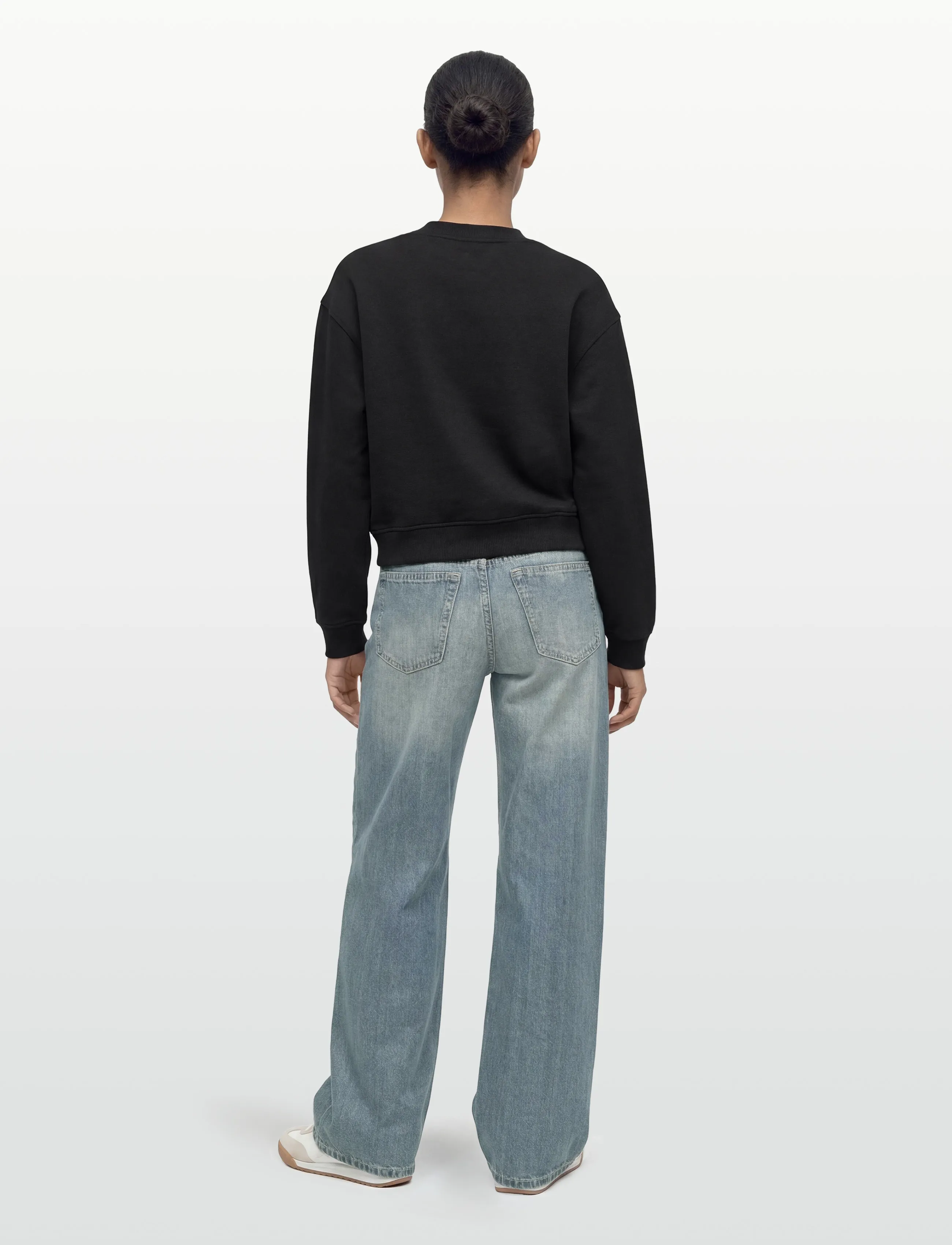 HUGO BLUE - Delessa_B_2 - sweatshirts - black - 4