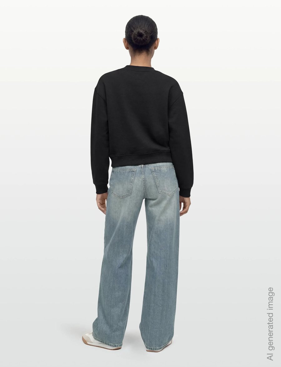 HUGO BLUE - Delessa_B_2 - sweatshirts - black - 4