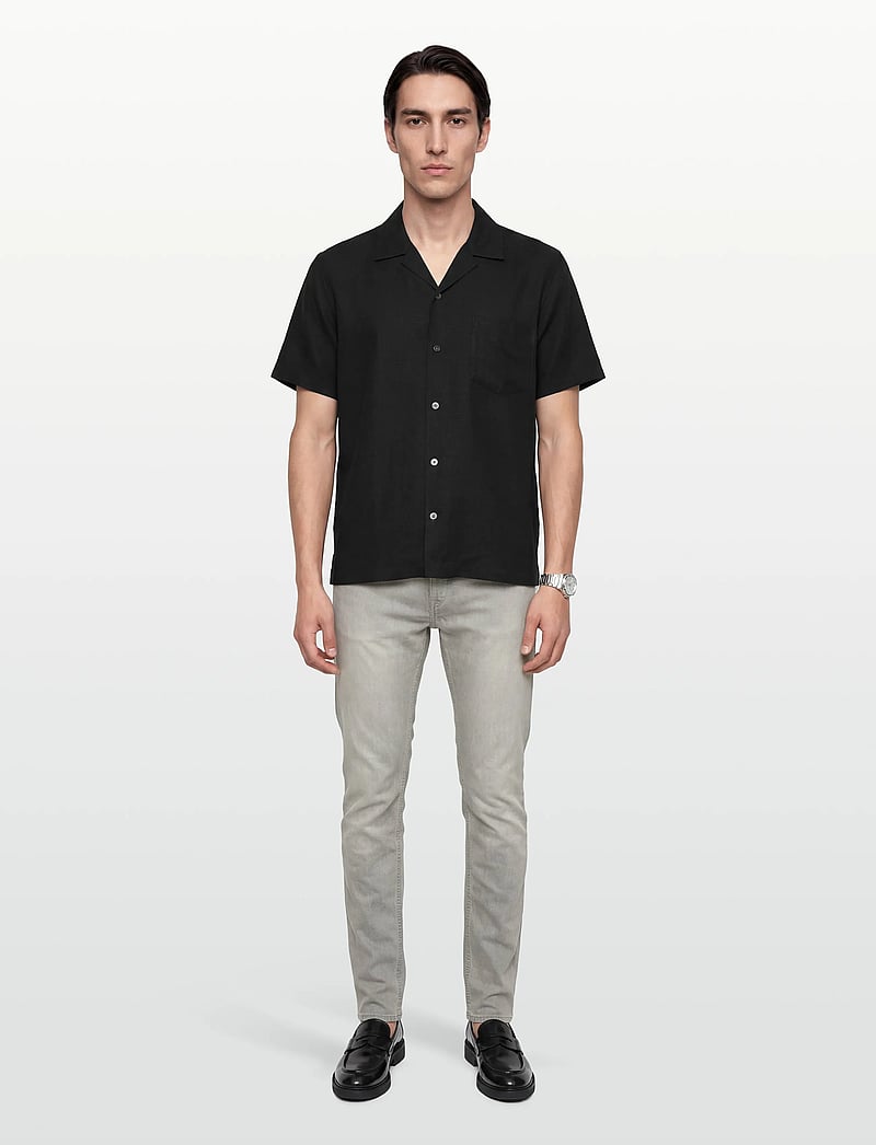 HUGO BLUE - Ash - slim fit jeans - medium grey - 0