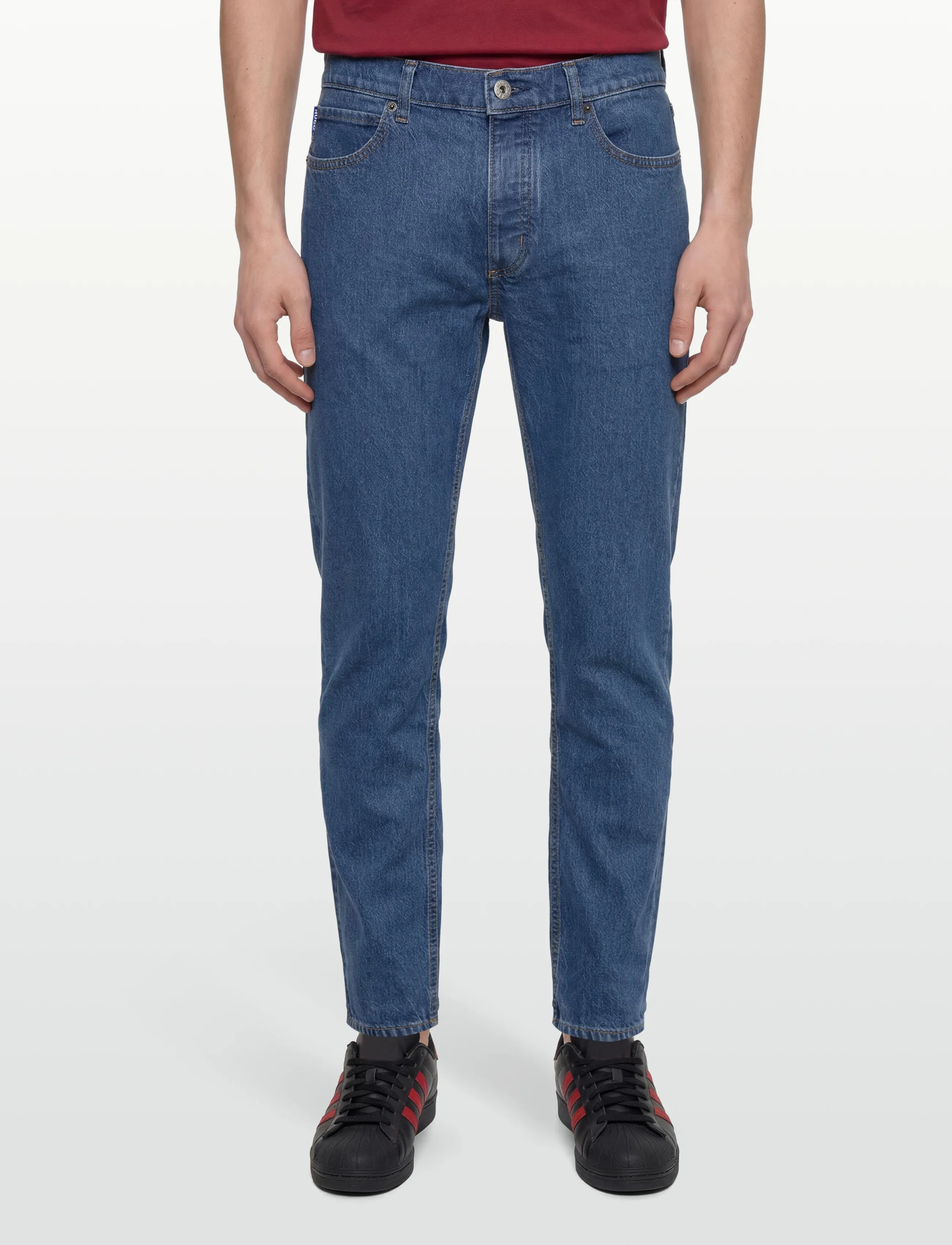 Hugo Blue Brody straight leg jeans herr – bild 2