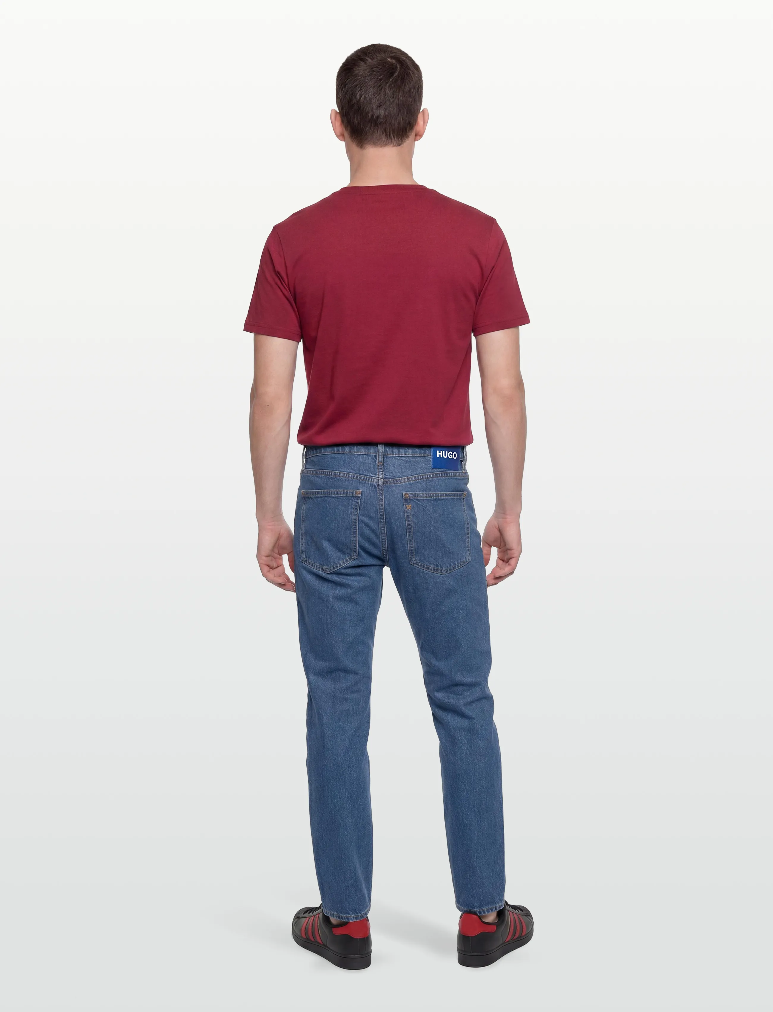 Hugo Blue Brody straight leg jeans herr – bild 3