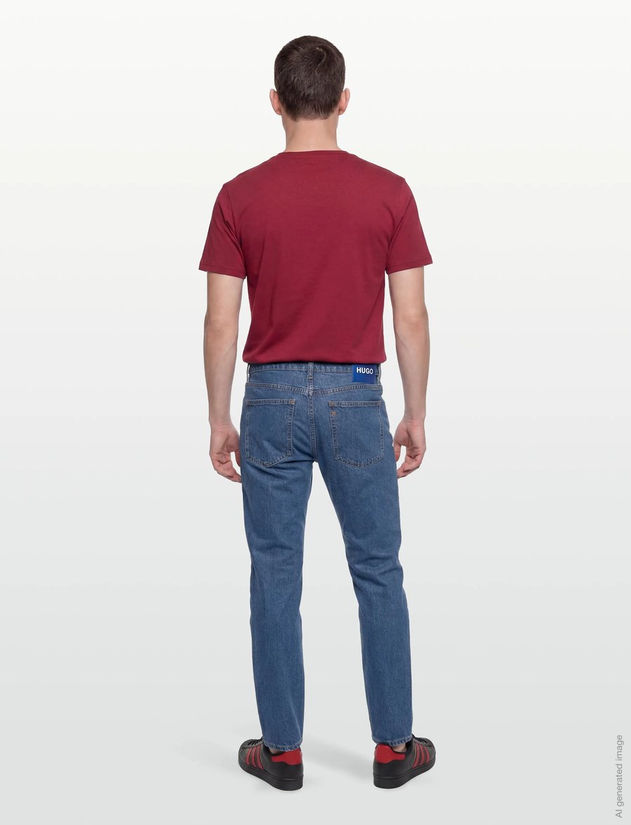 HUGO BLUE - Brody - regular jeans - turquoise/aqua - 4