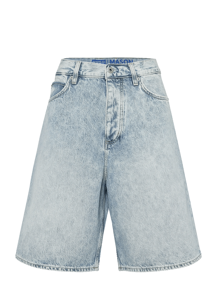 HUGO BLUE - MASON/S - lühikesed teksapüksid - turquoise/aqua - 1