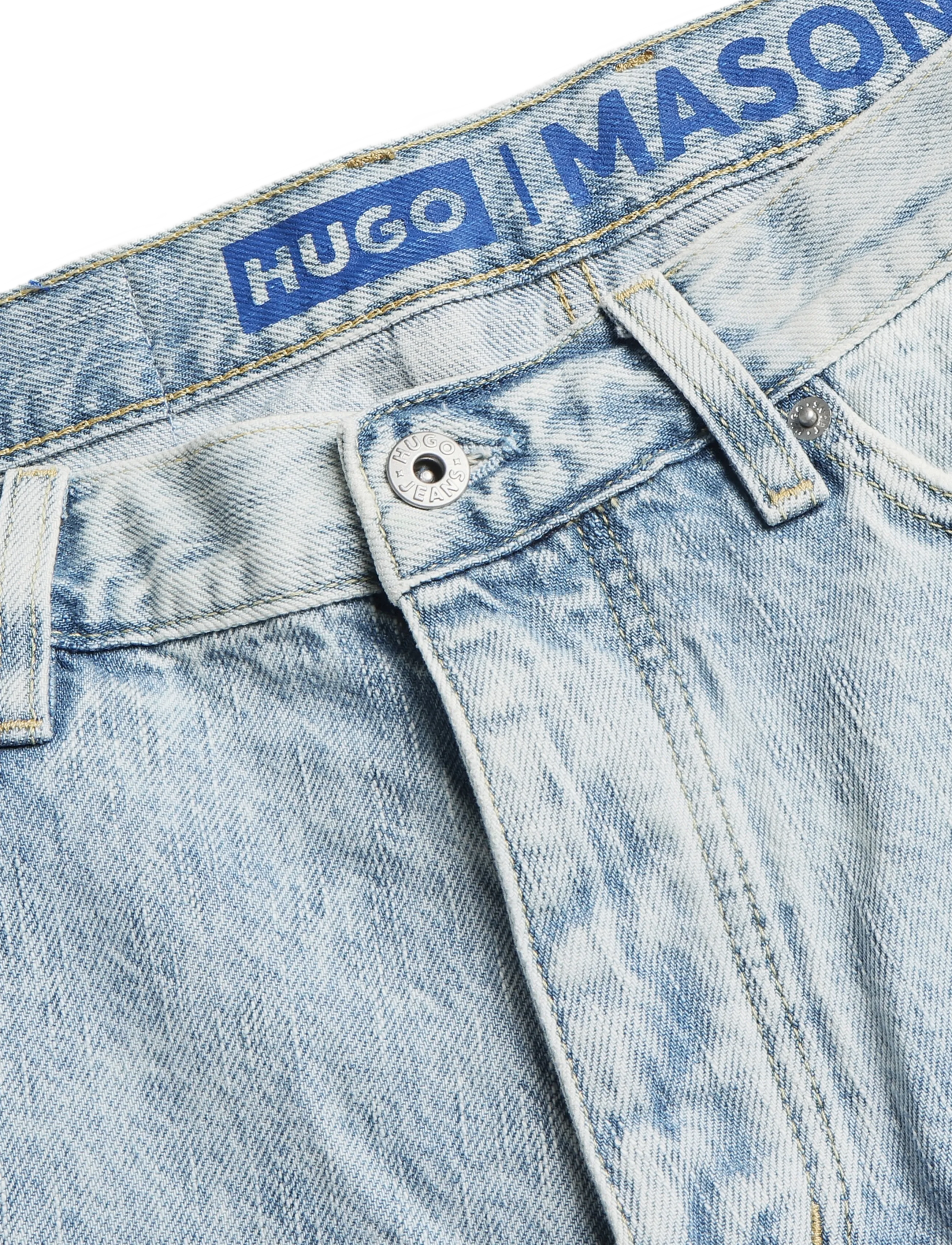 HUGO BLUE - MASON/S - lühikesed teksapüksid - turquoise/aqua - 5