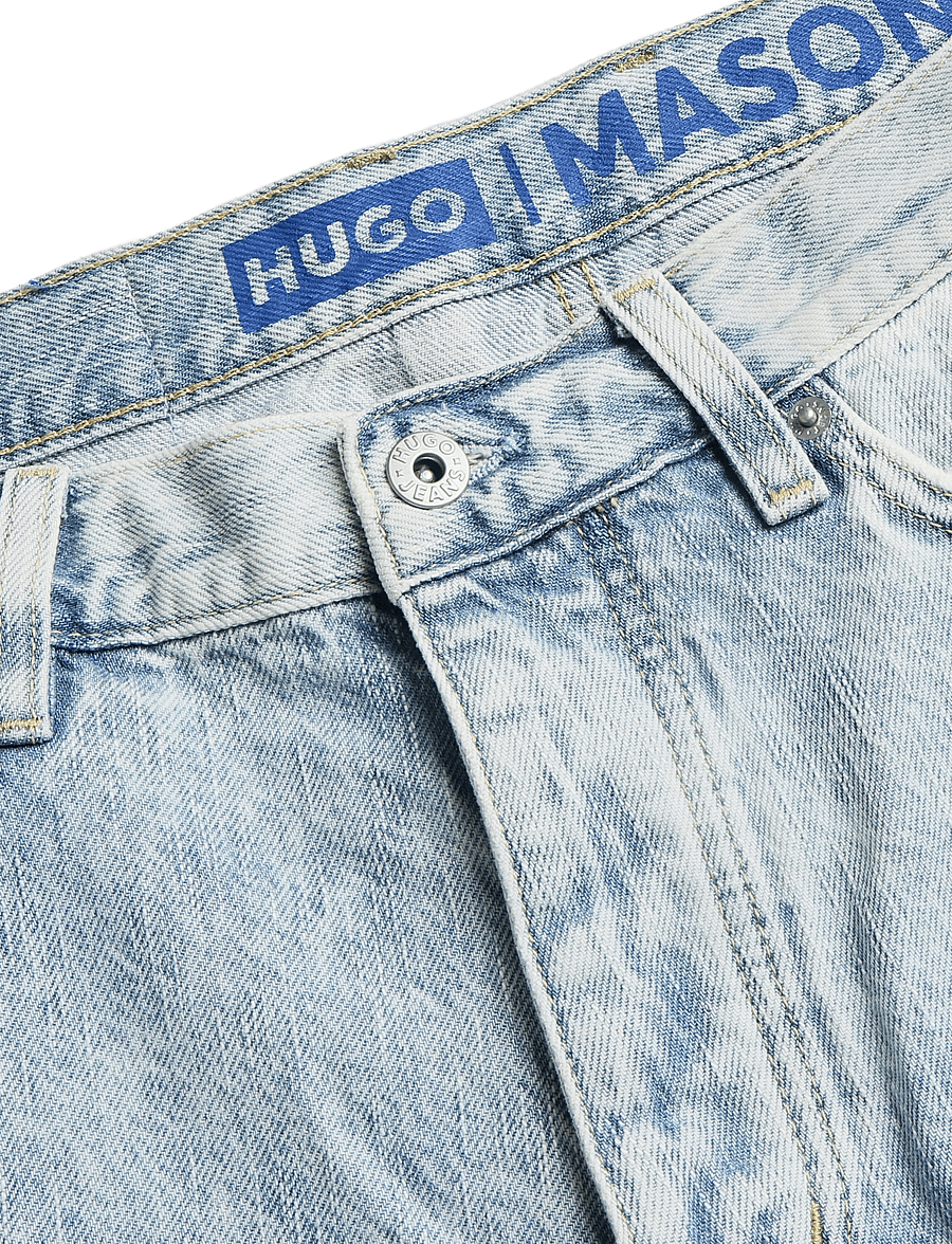 HUGO BLUE - MASON/S - lühikesed teksapüksid - turquoise/aqua - 5