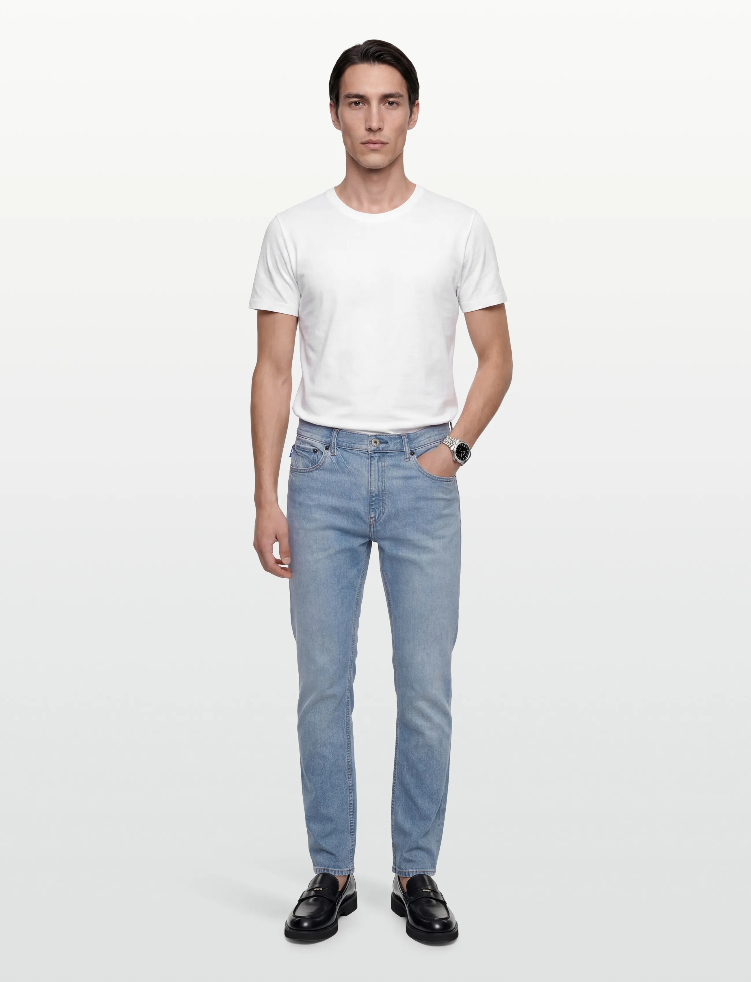 HUGO BLUE Ash, 32 x 32, Blue, Jeans > Almindelige, Herre