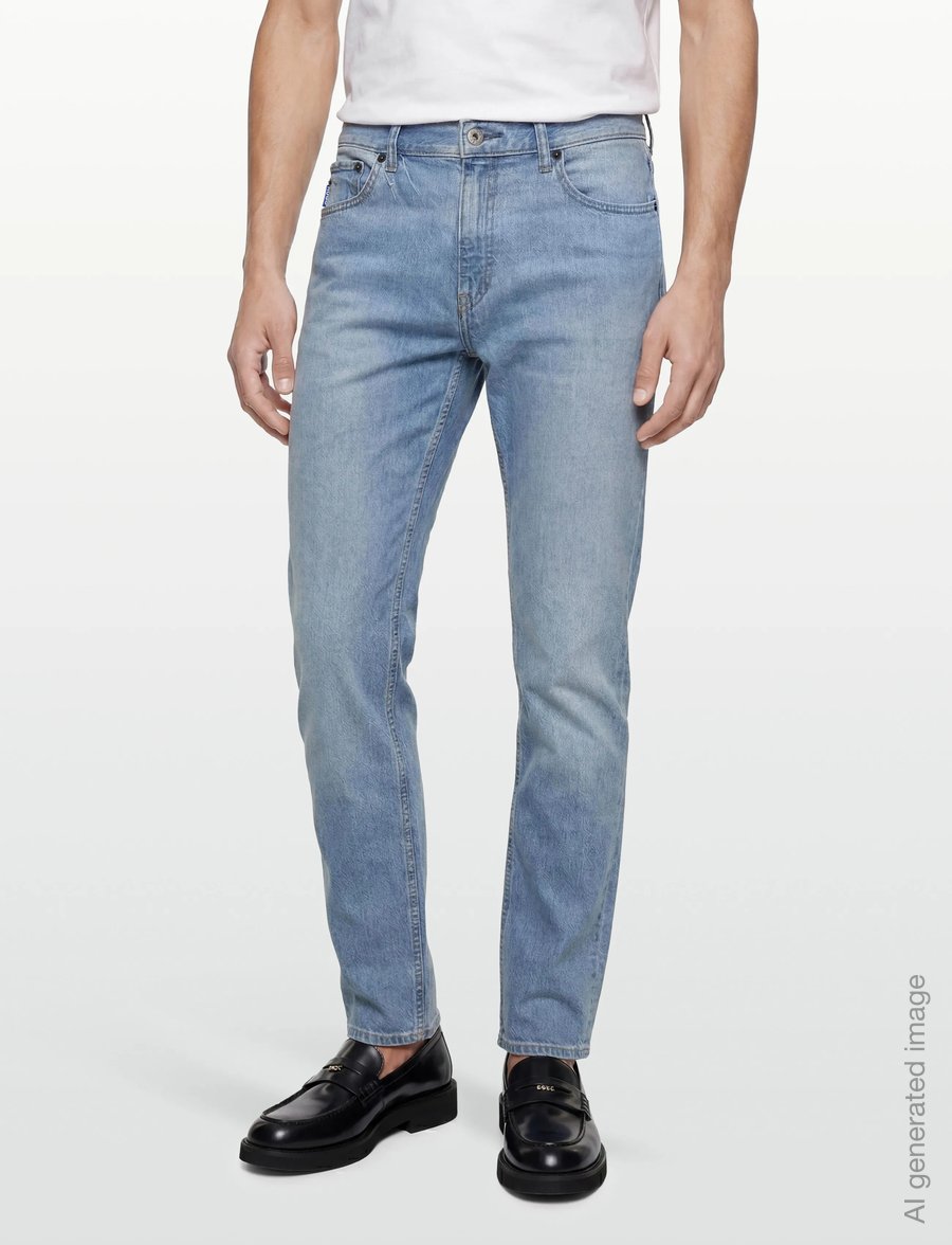 HUGO BLUE - Ash - normale jeans - turquoise/aqua - 3