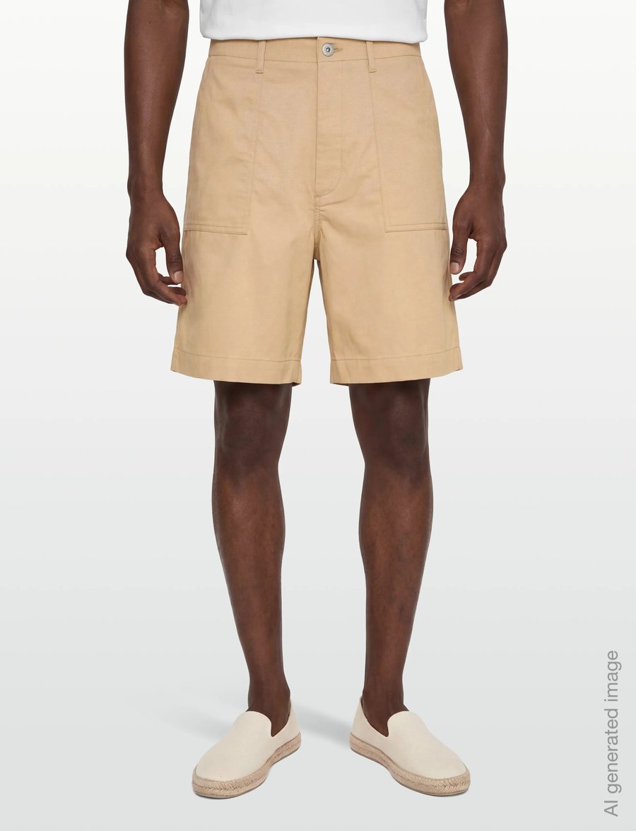 HUGO BLUE - Gutwin262S - freizeitshorts - medium beige - 3