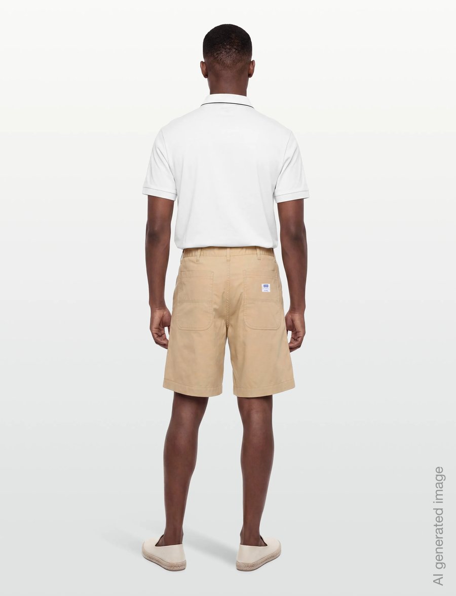 HUGO BLUE - Gutwin262S - freizeitshorts - medium beige - 4