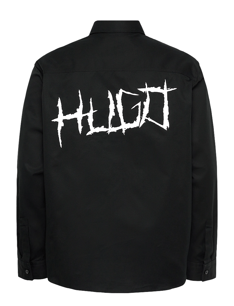 HUGO BLUE - Ebolt - casual shirts - black - 1