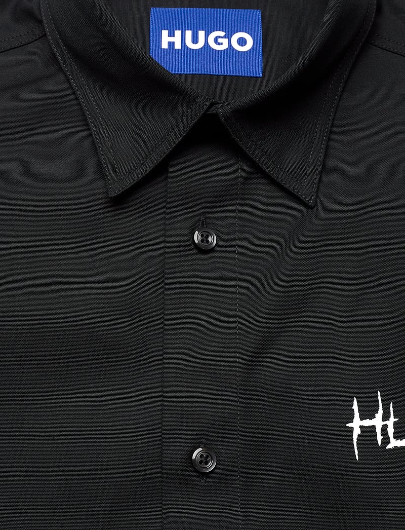 HUGO BLUE - Ebolt - casual shirts - black - 2