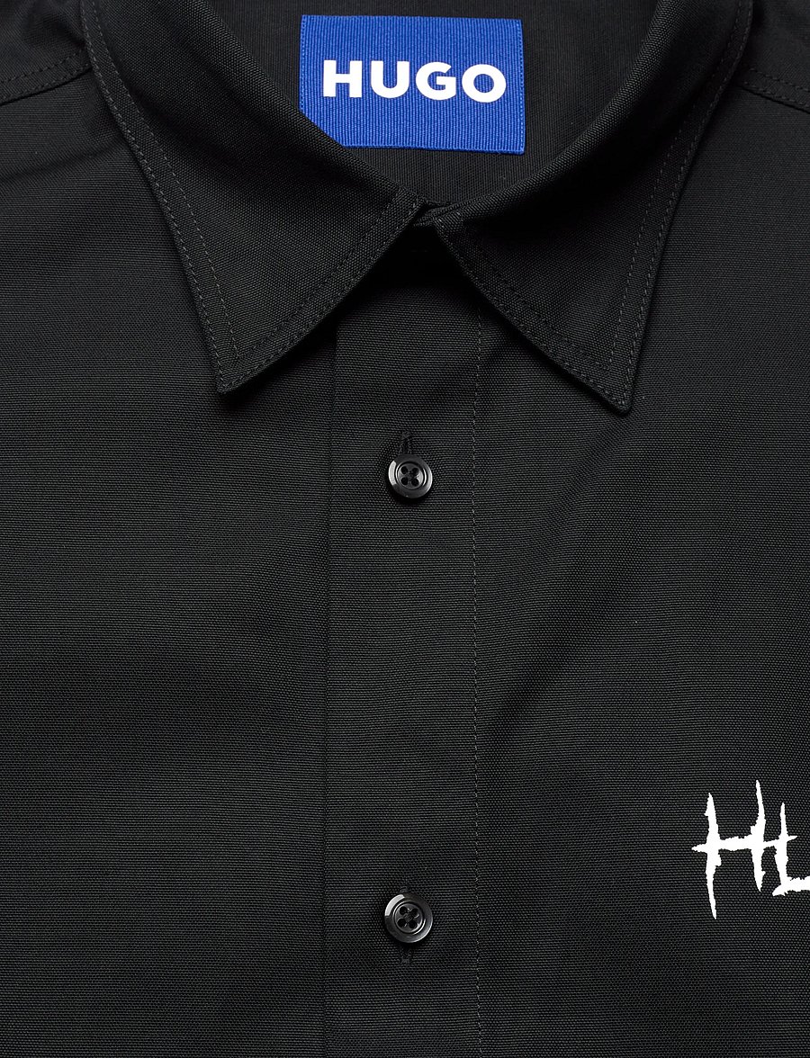 HUGO BLUE - Ebolt - casual hemden - black - 2