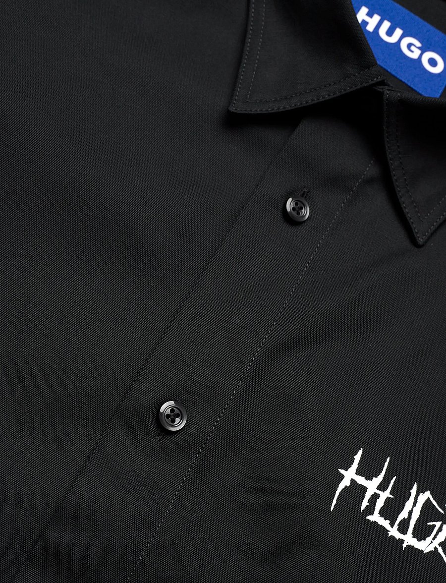 HUGO BLUE - Ebolt - casual hemden - black - 3
