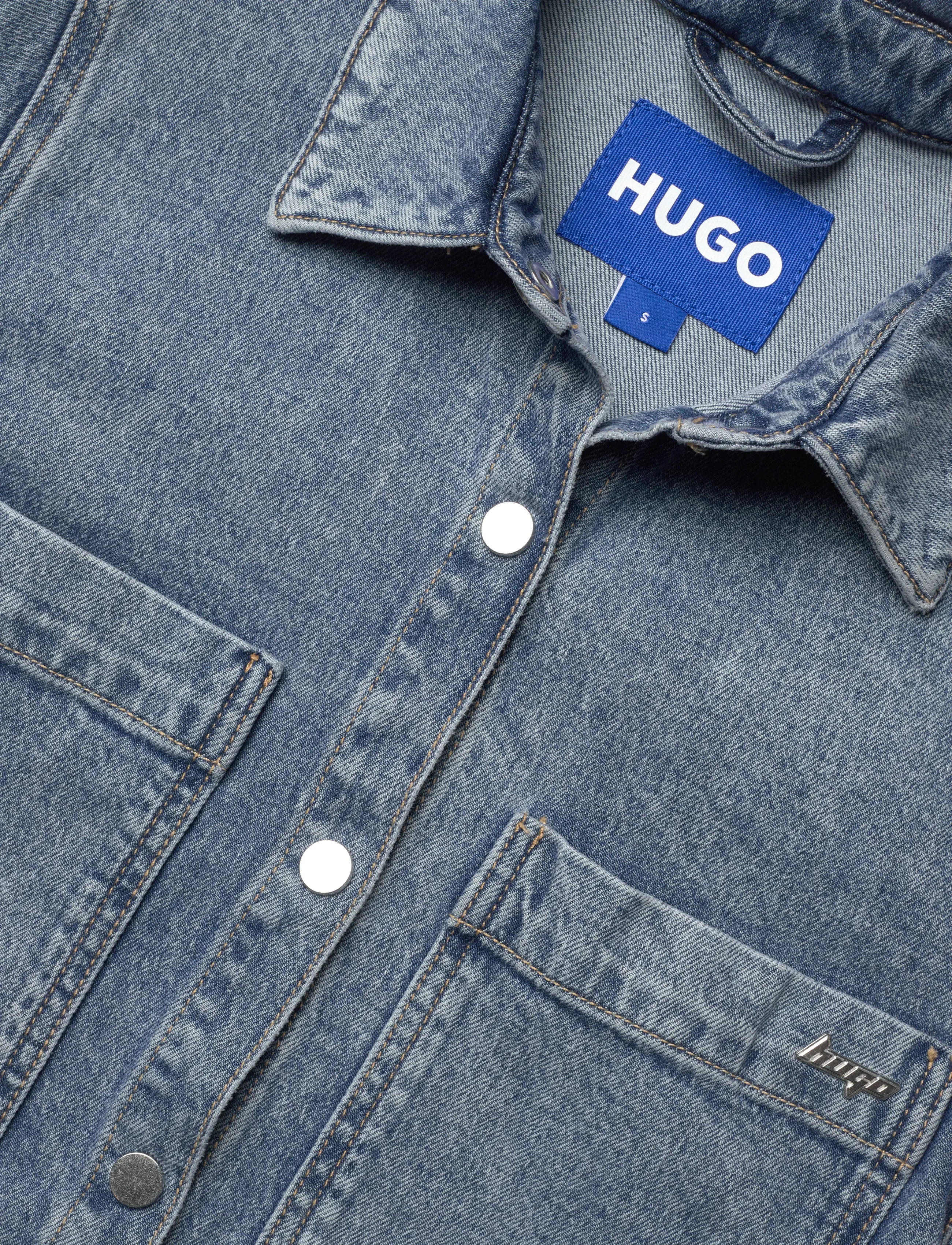 HUGO BLUE - Gandira_B - skjortklänningar - bright blue - 2
