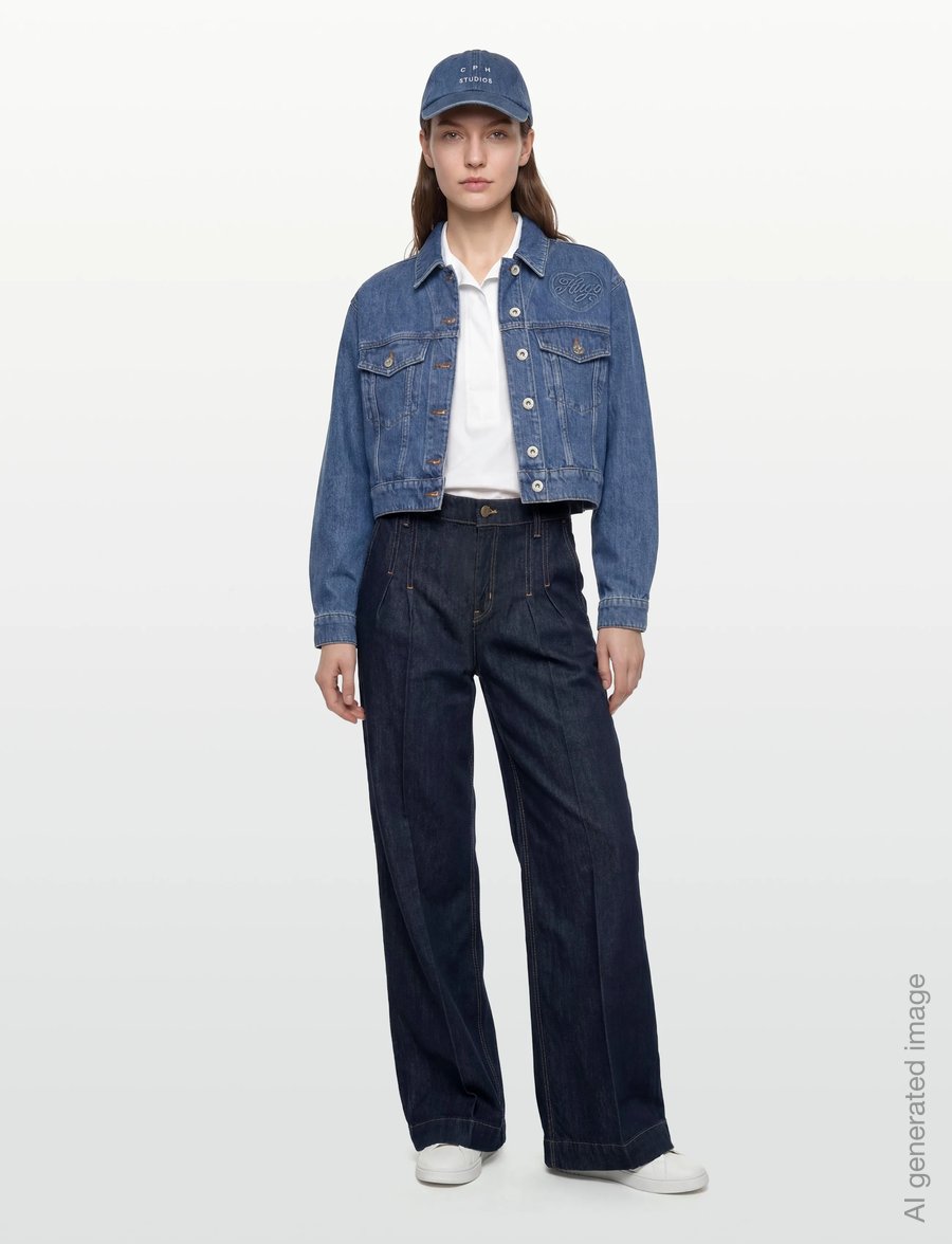 HUGO BLUE - Galatea_B - denim jackets - turquoise/aqua - 0