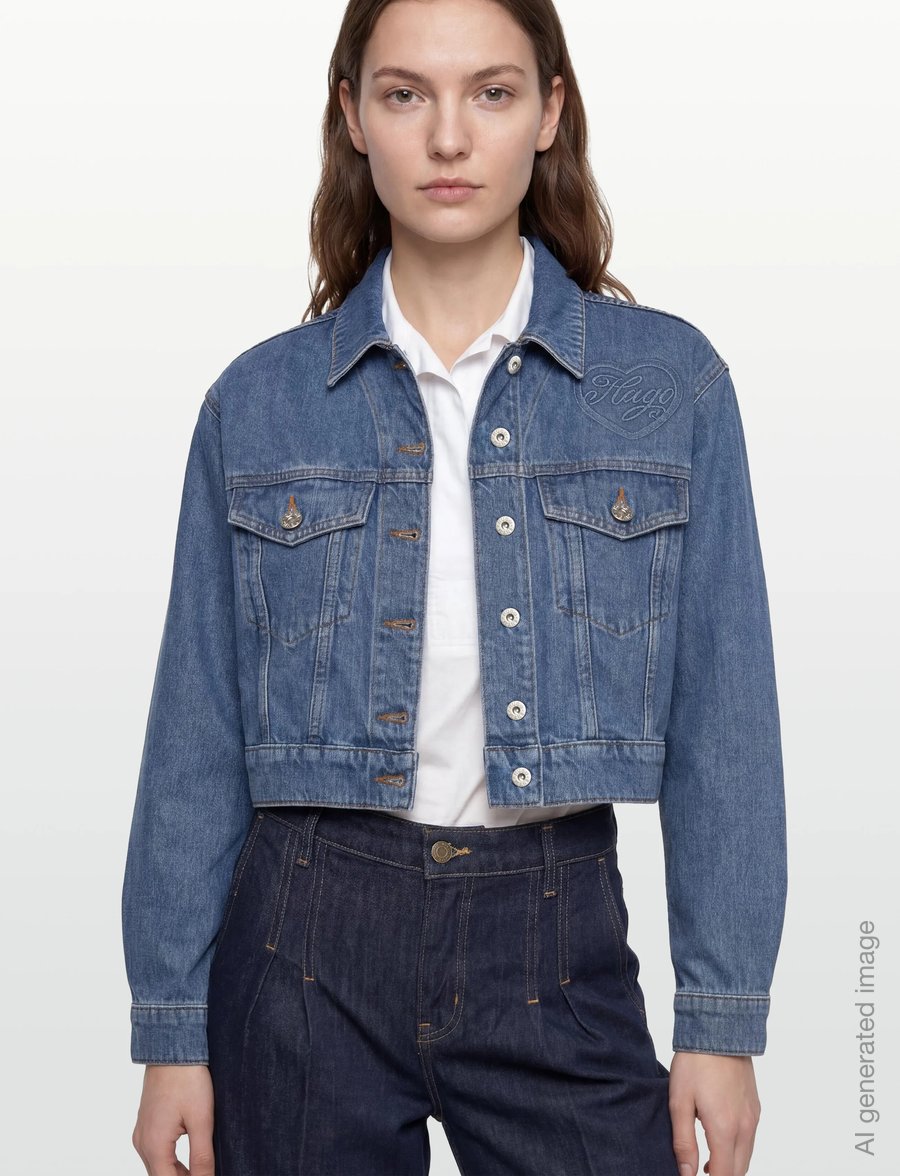 HUGO BLUE - Galatea_B - denim jackets - turquoise/aqua - 3