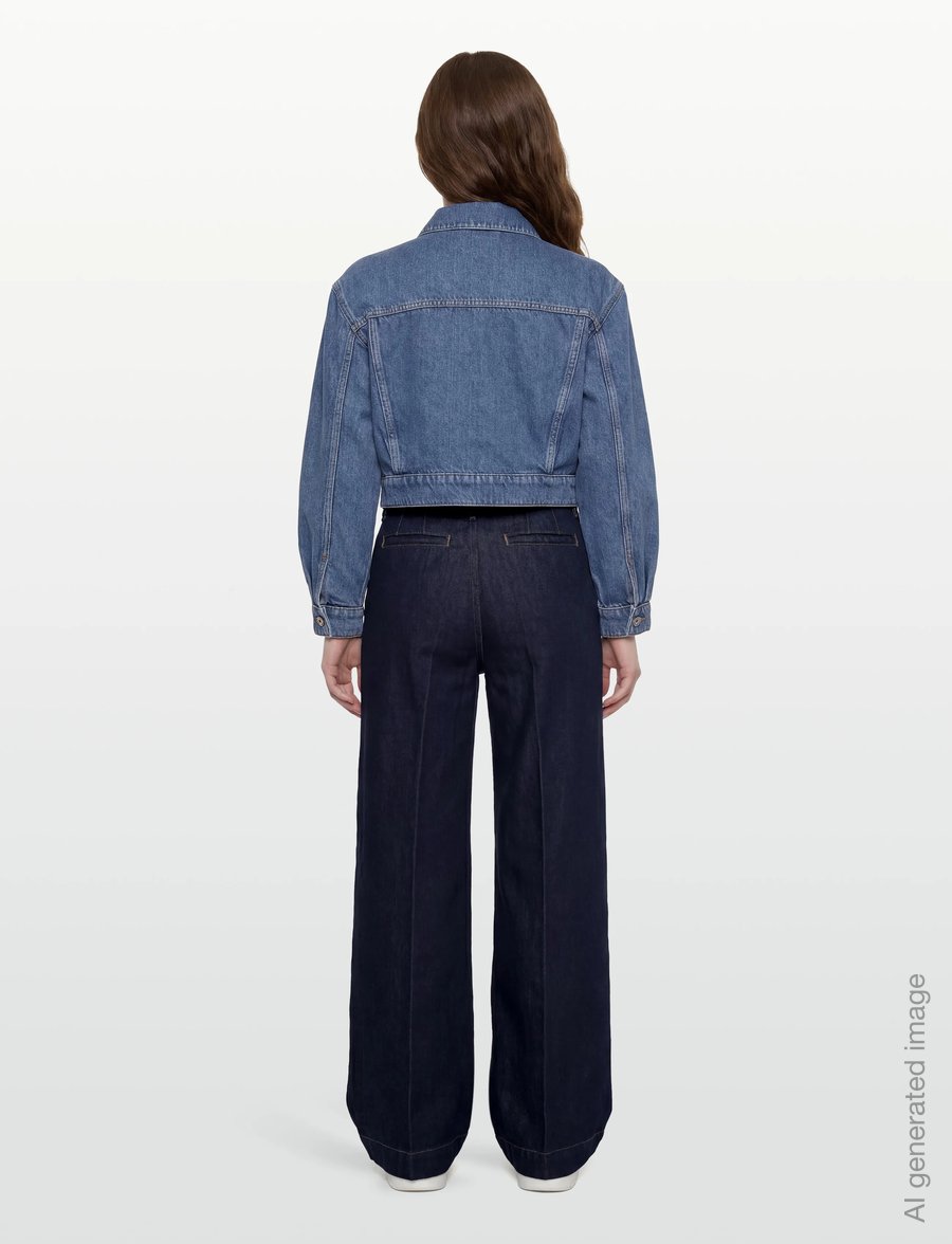 HUGO BLUE - Galatea_B - denim jackets - turquoise/aqua - 4