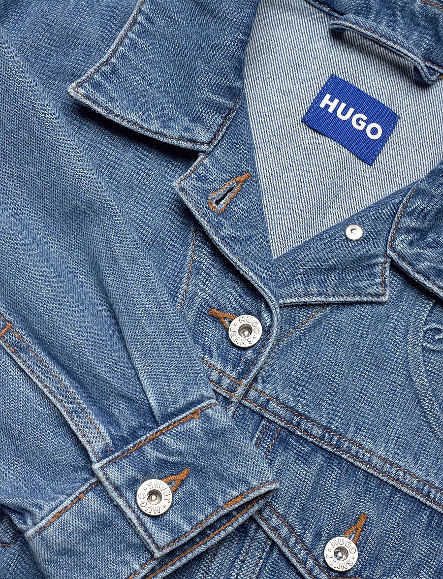 HUGO BLUE - Galatea_B - denim jackets - turquoise/aqua - 5