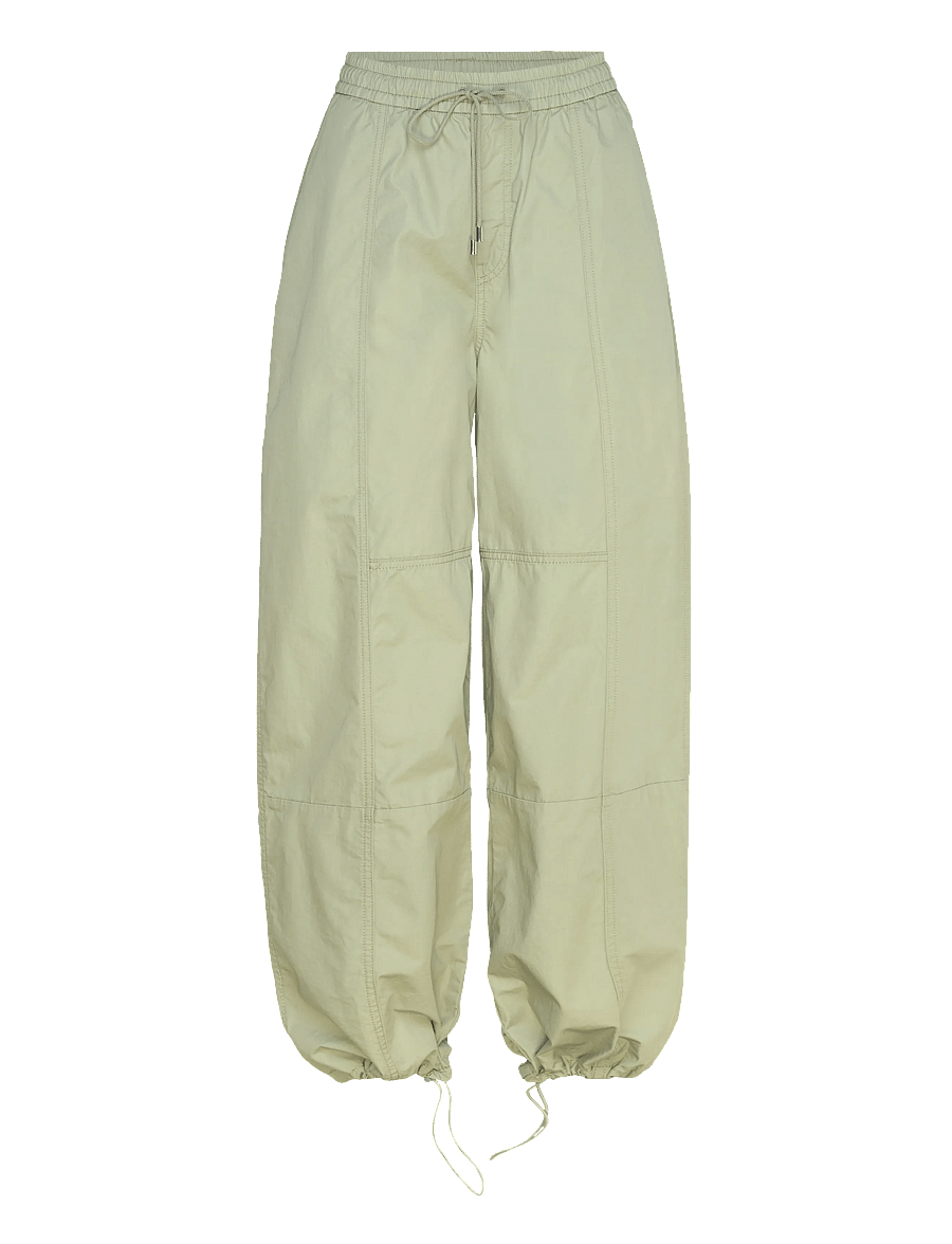 HUGO BLUE - Hutanda-1-W_B - hosen mit weitem bein - light/pastel green - 3