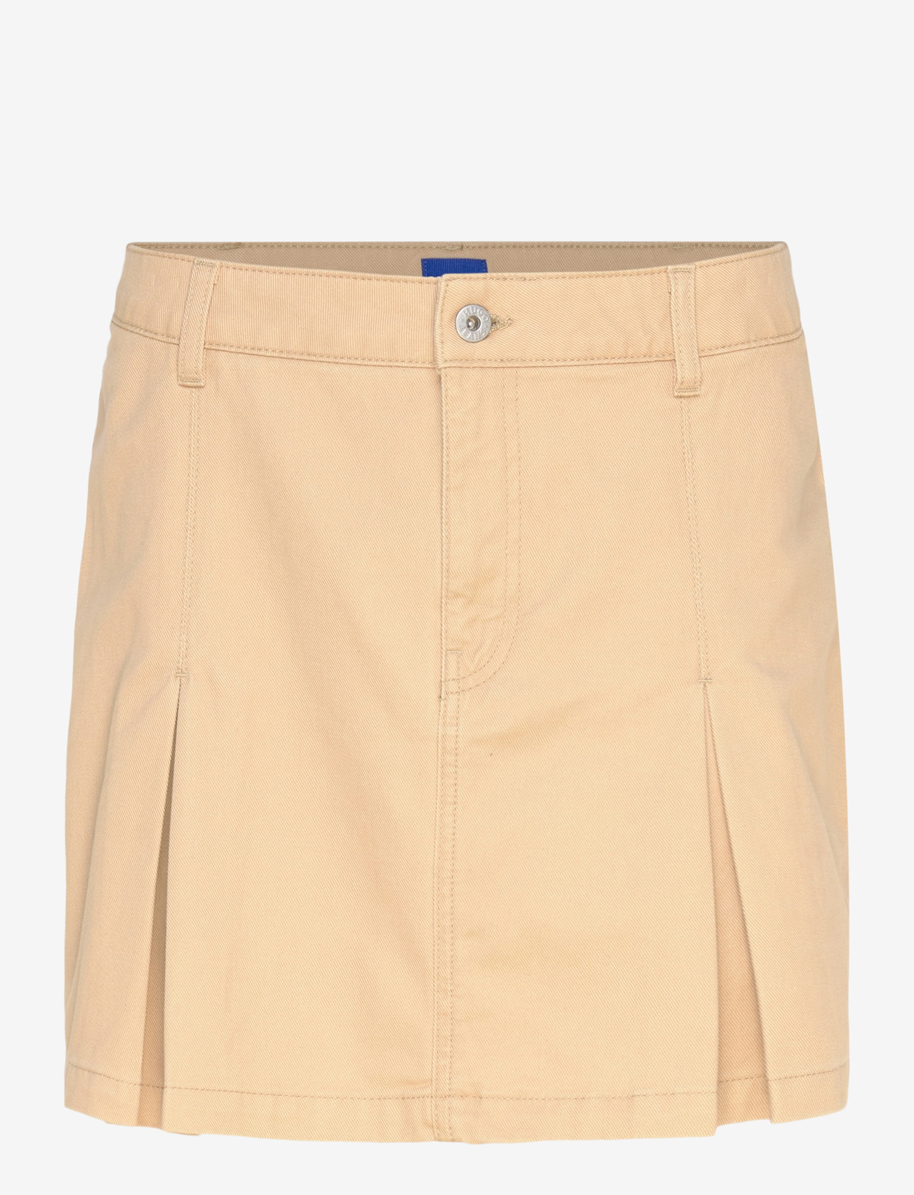 HUGO BLUE - Rundale-2_B - plisserede nederdele - open beige - 1
