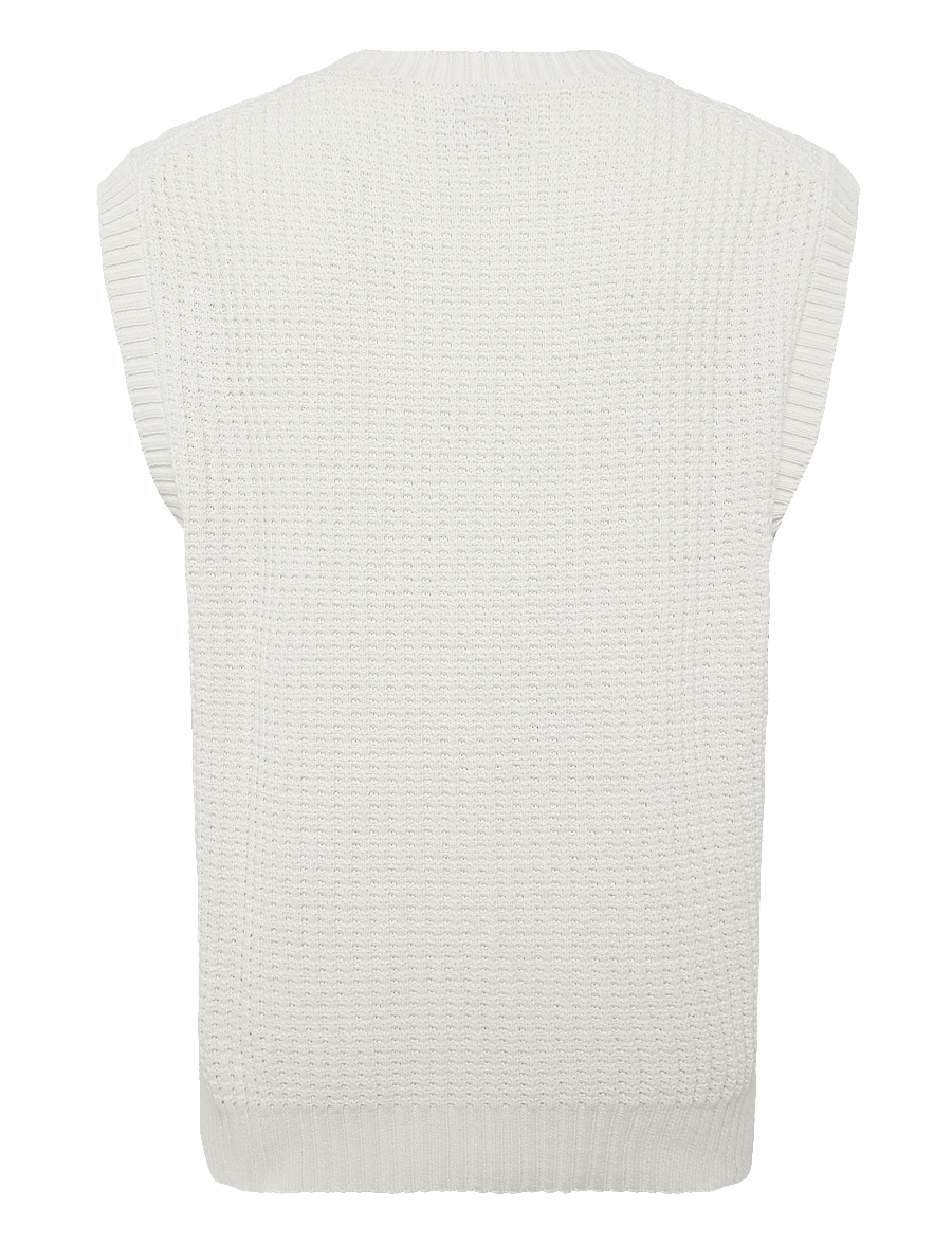 HUGO BLUE - Spuro - strickwesten - open white - 1