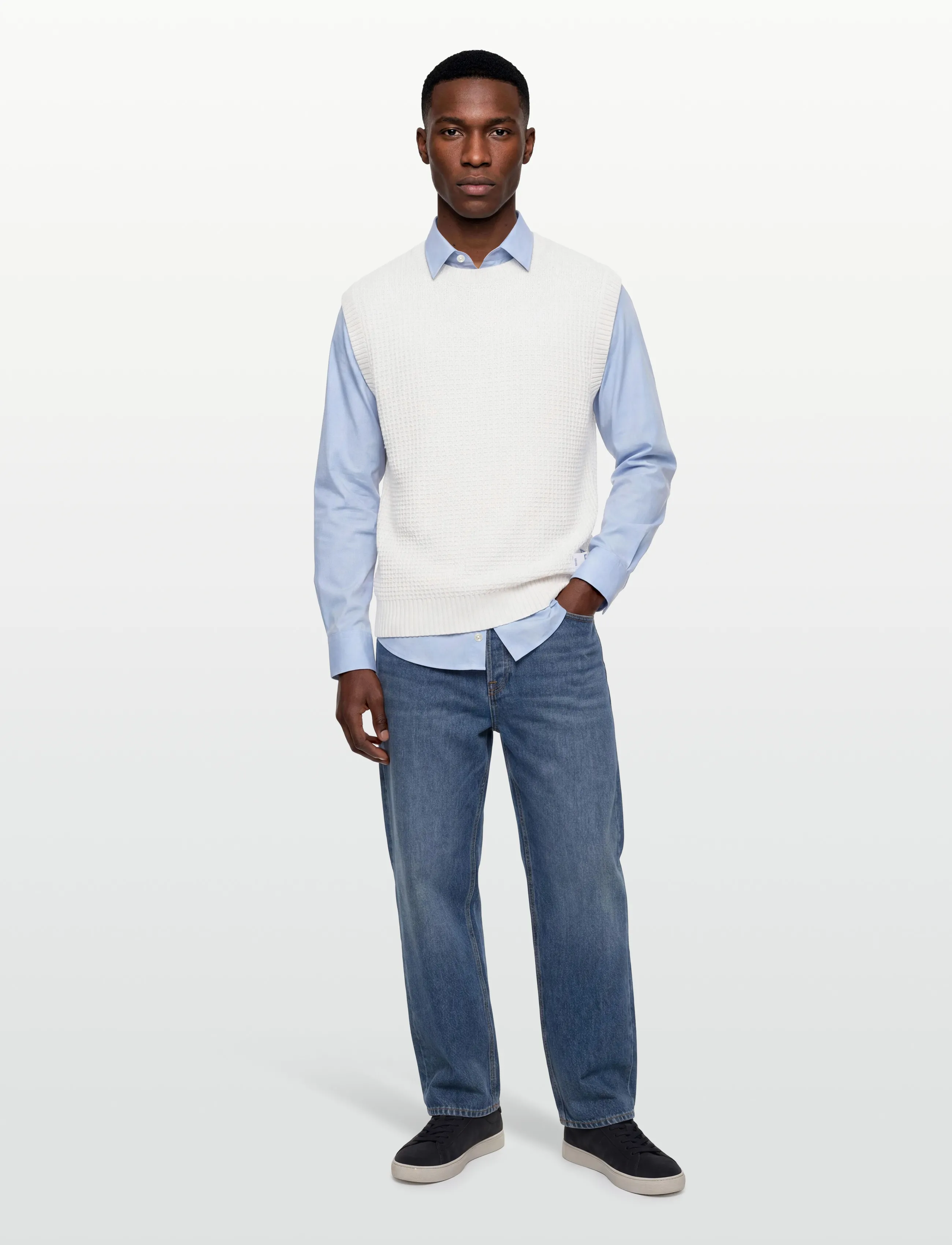 HUGO BLUE Spuro - Kläder - OPEN WHITE / white