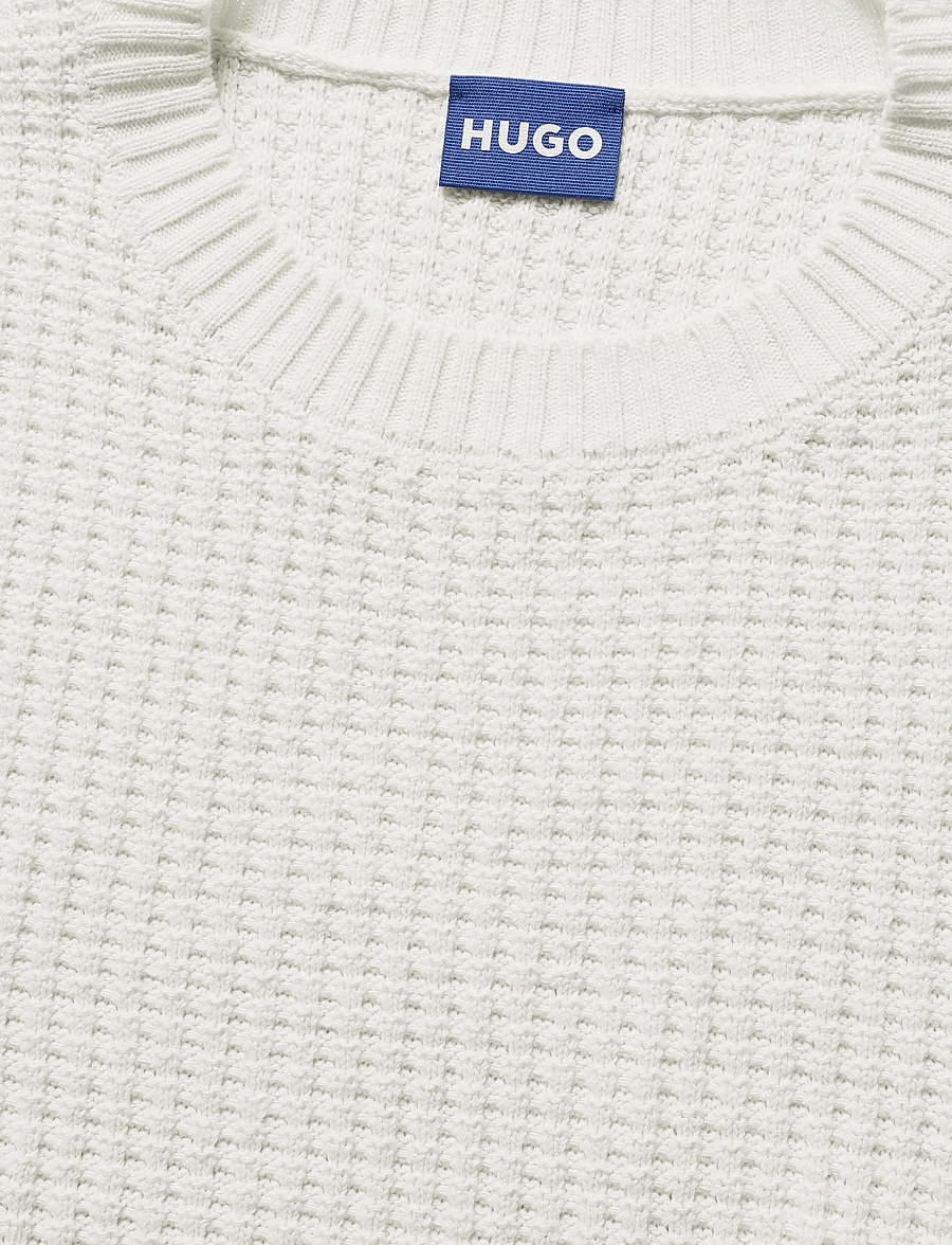HUGO BLUE - Spuro - strickwesten - open white - 4