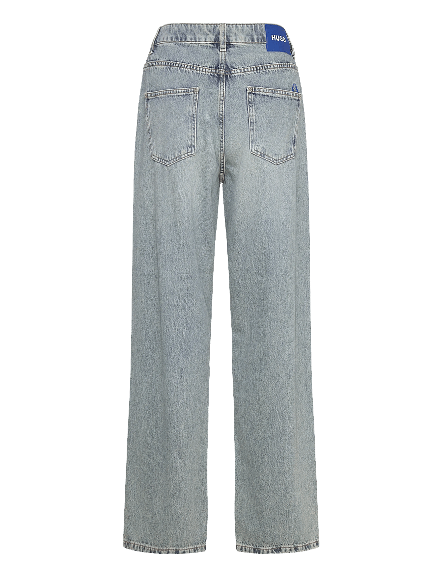 HUGO BLUE - Leni_B - hosen mit weitem bein - bright blue - 1