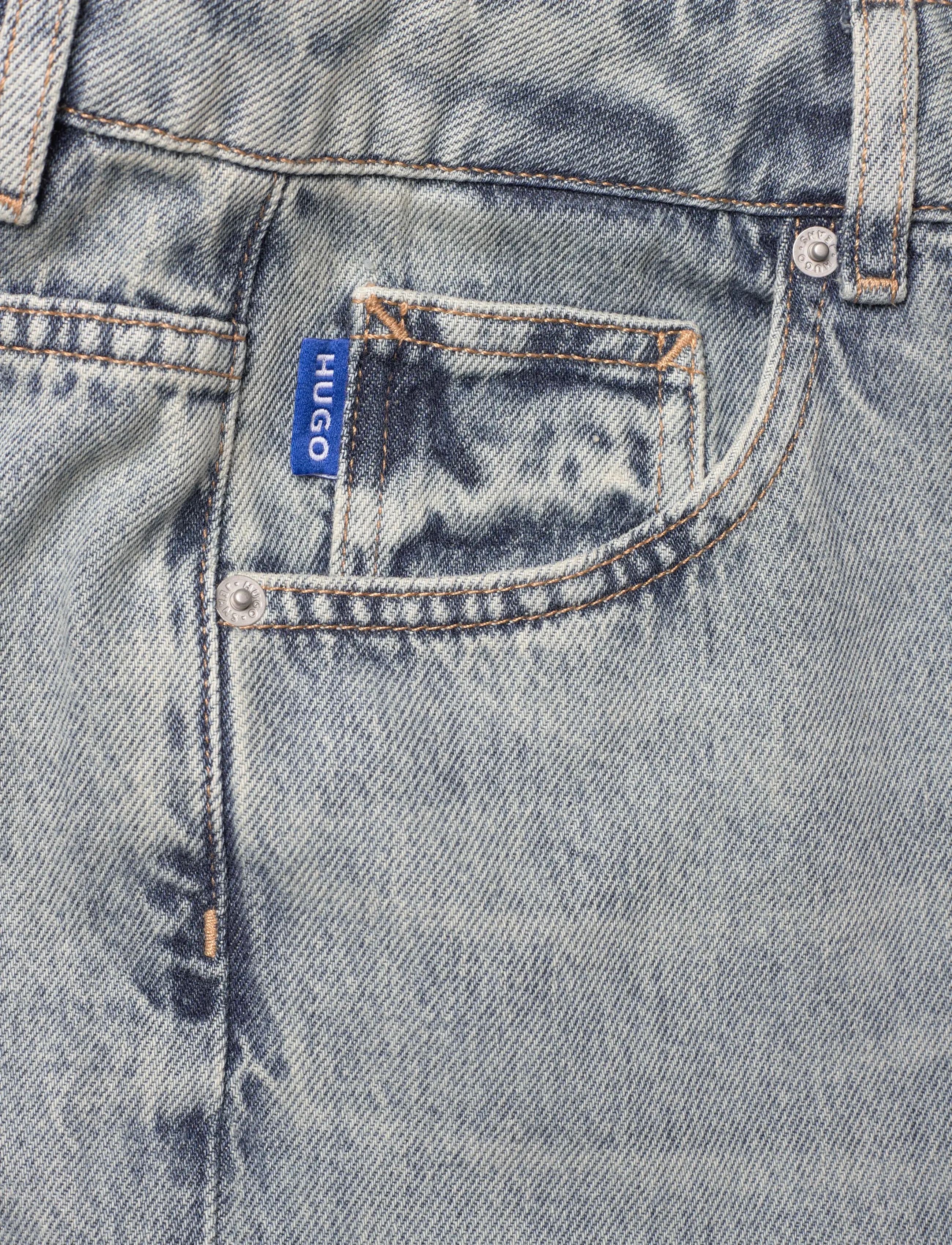 HUGO BLUE - Leni_B - hosen mit weitem bein - bright blue - 2