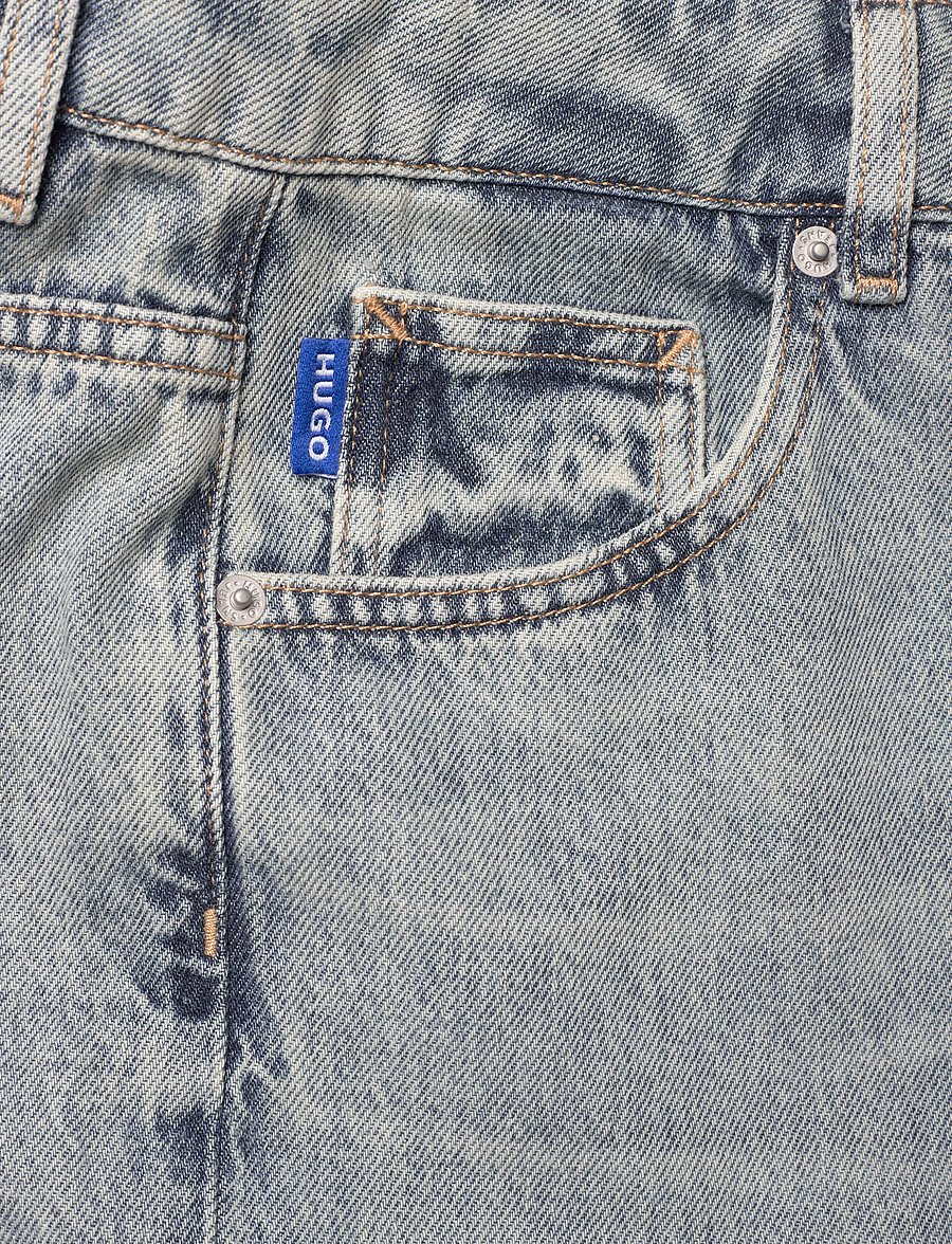 HUGO BLUE - Leni_B - hosen mit weitem bein - bright blue - 2