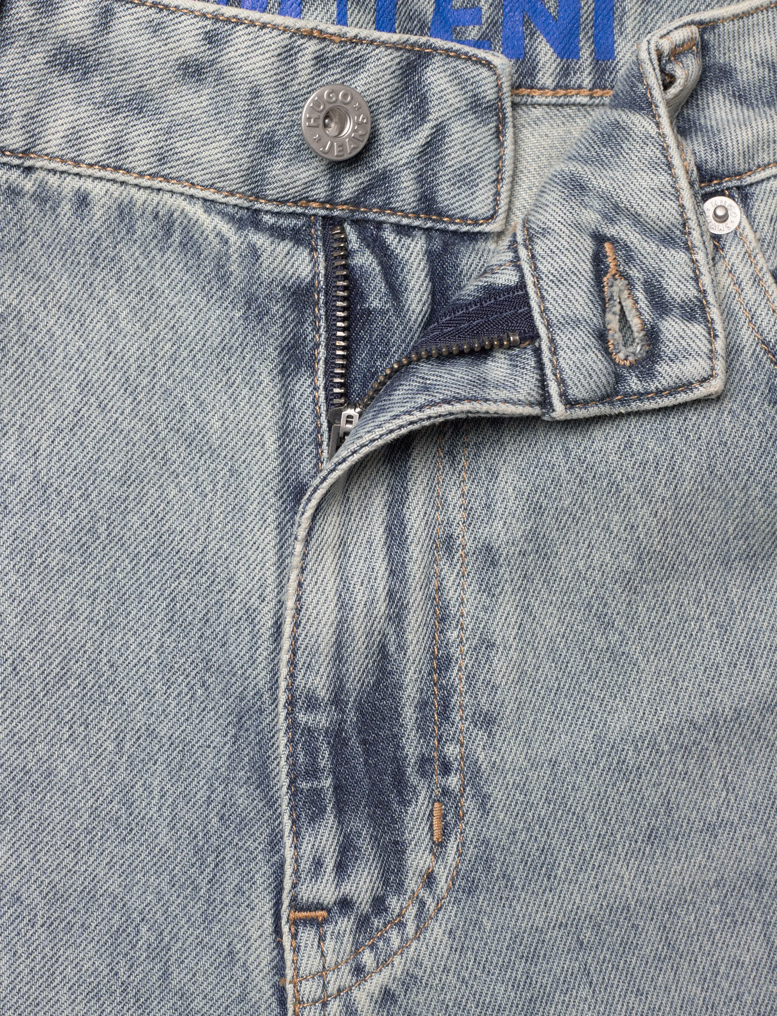 HUGO BLUE - Leni_B - brede jeans - bright blue - 3