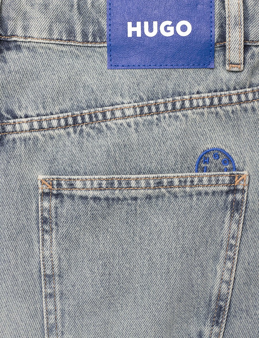 HUGO BLUE - Leni_B - hosen mit weitem bein - bright blue - 4