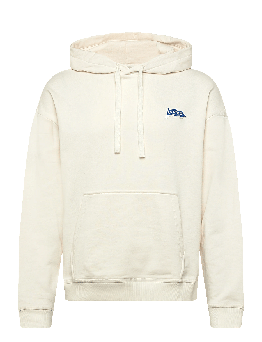 HUGO BLUE - Nohahood - hættetrøjer - open white - 1