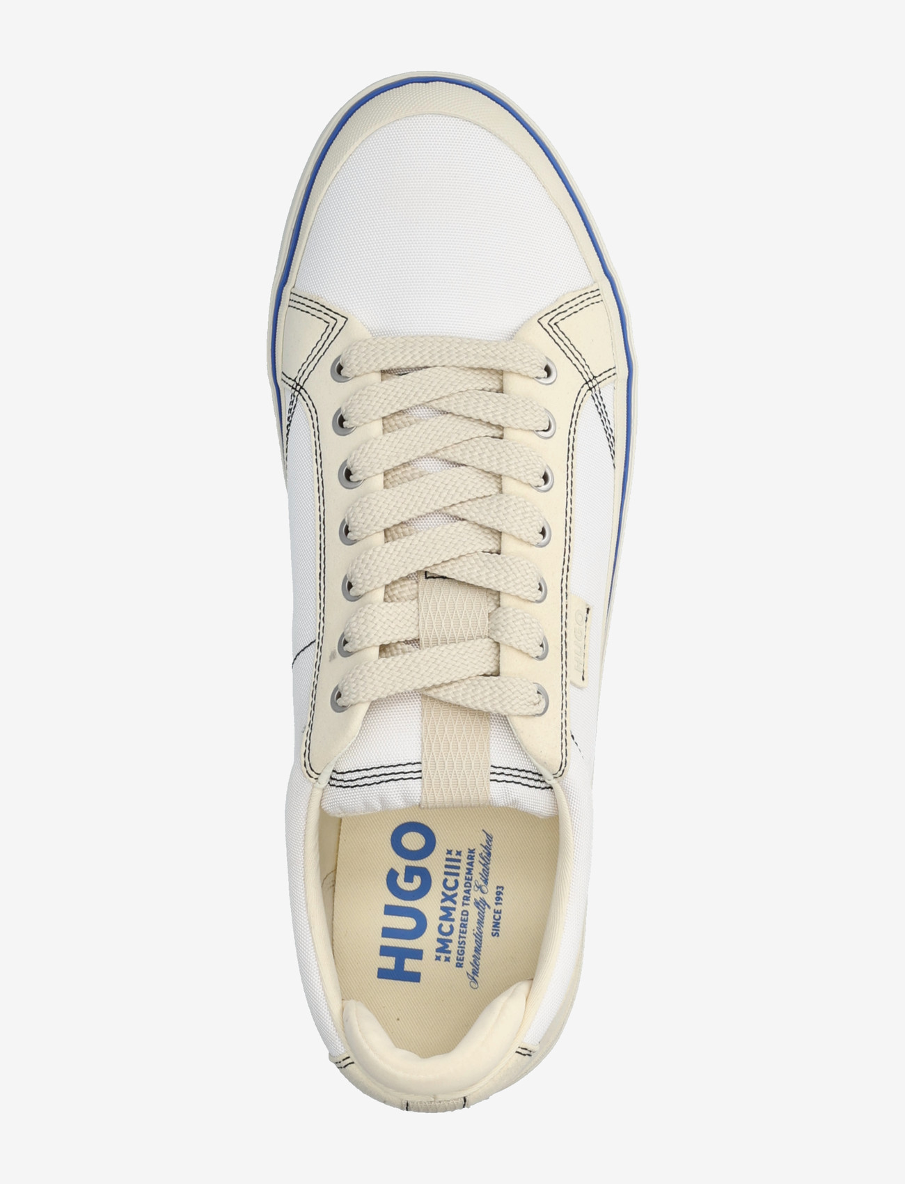 HUGO BLUE - Blue-x_tenn_nymf - lave sneakers - open white - 3