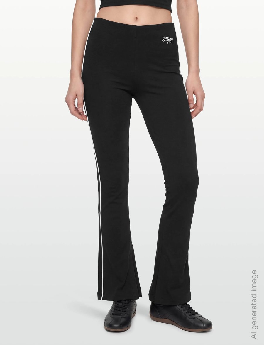 HUGO BLUE - Niflack_B - schlaghosen - black - 5