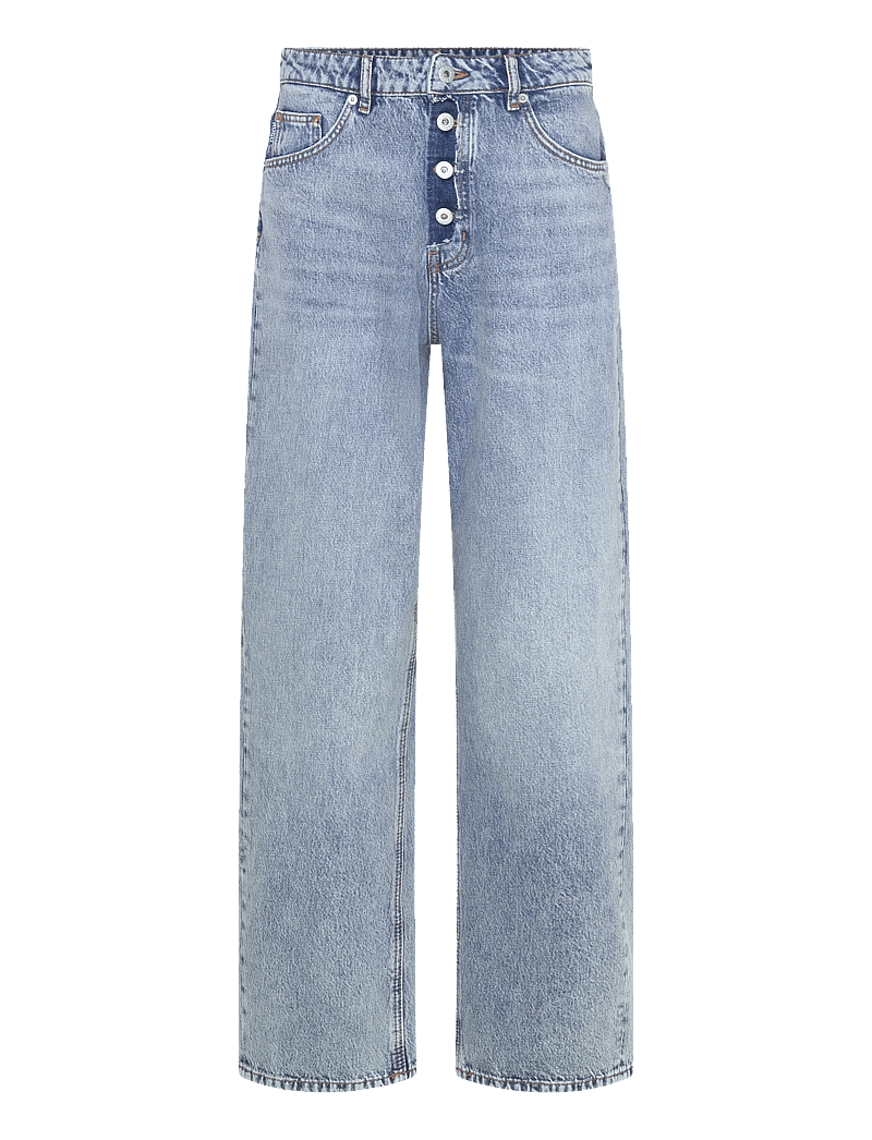 HUGO BLUE - Leni_8_B - hosen mit weitem bein - bright blue - 0