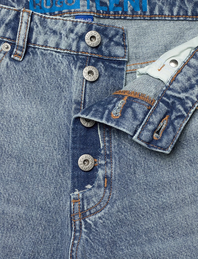 HUGO BLUE - Leni_8_B - hosen mit weitem bein - bright blue - 3