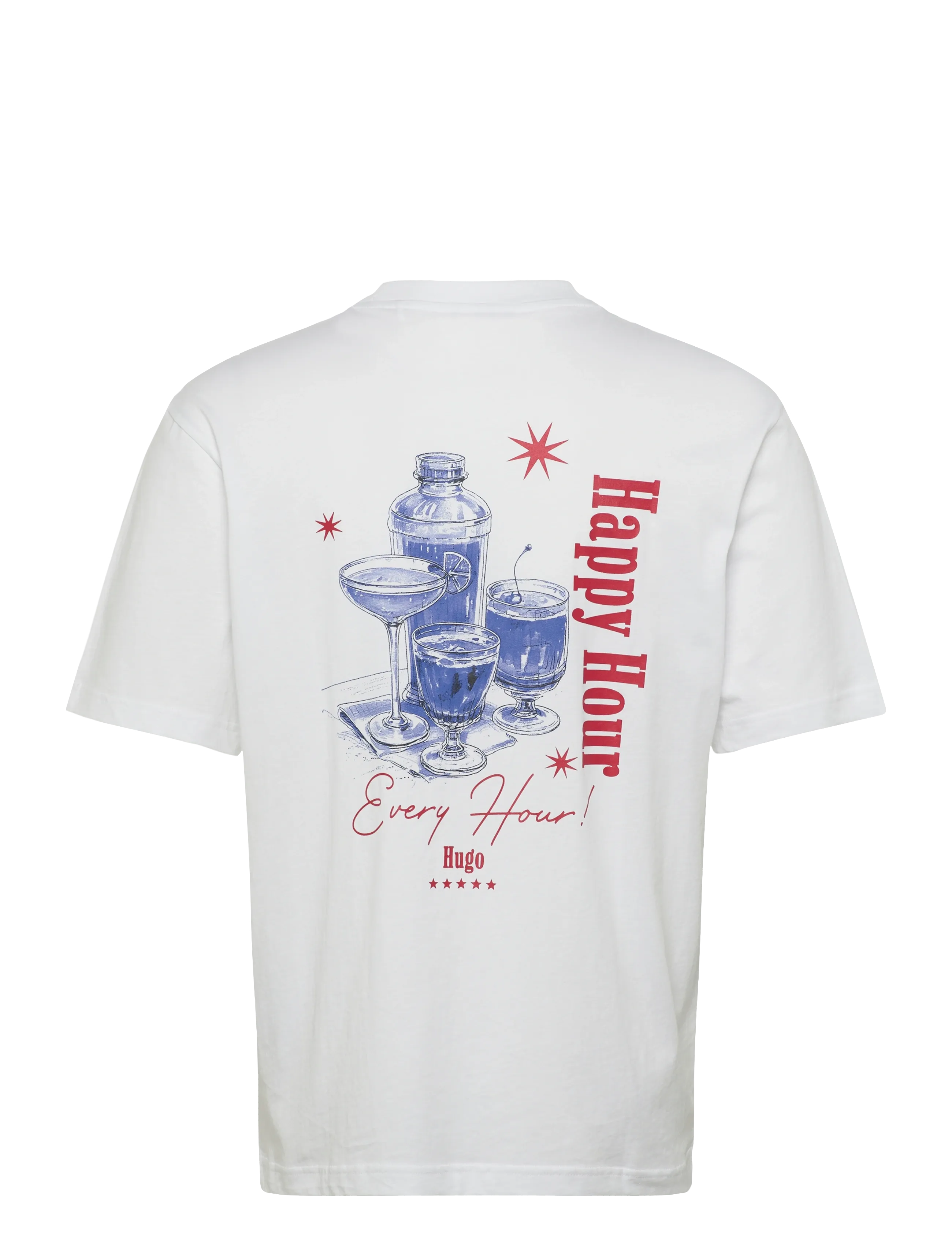 HUGO BLUE - Nucavo - short-sleeved t-shirts - white - 2