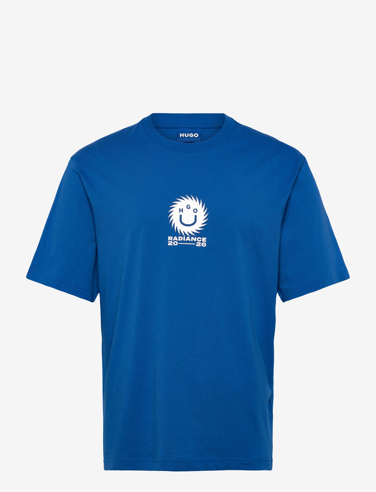 HUGO BLUE - Nunarix - lühikeste varrukatega t-särgid - open blue - 1