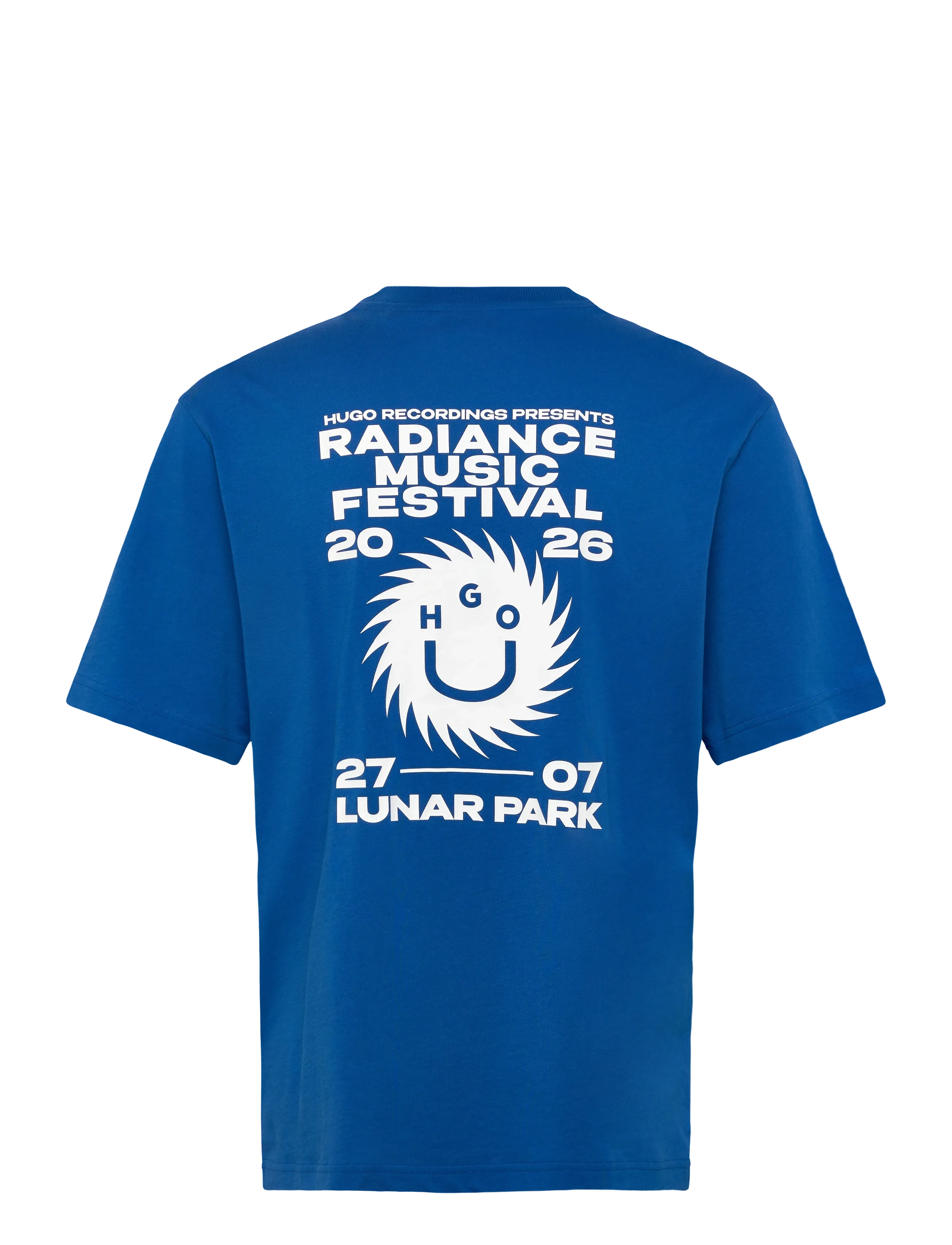 HUGO BLUE - Nunarix - kortärmade t-shirts - open blue - 2