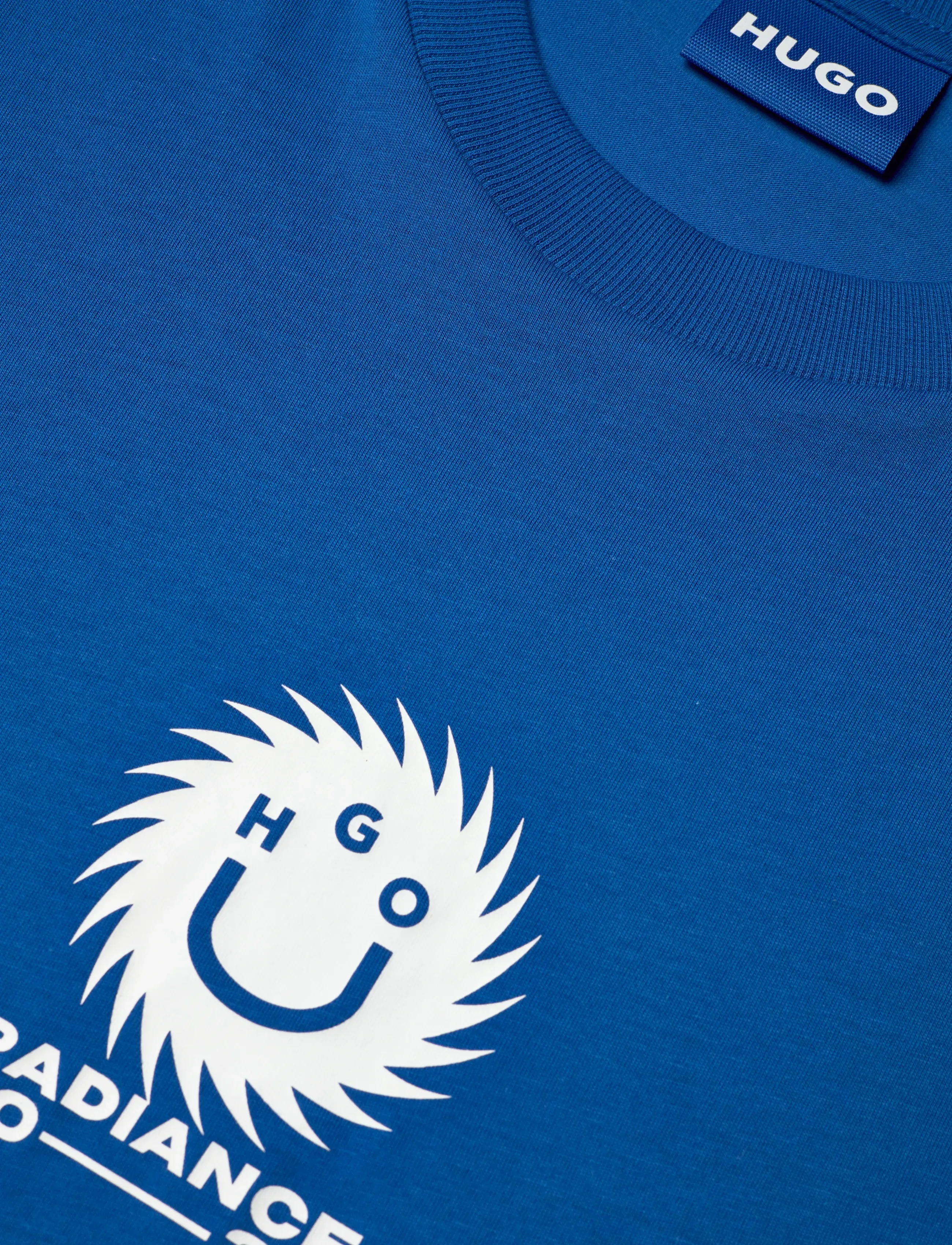 HUGO BLUE - Nunarix - kortärmade t-shirts - open blue - 5