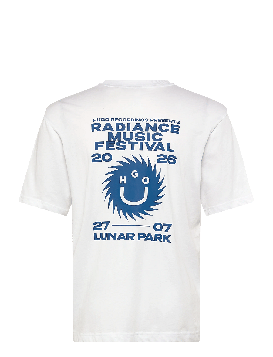 HUGO BLUE - Nunarix - kurzärmelige t-shirts - white - 2