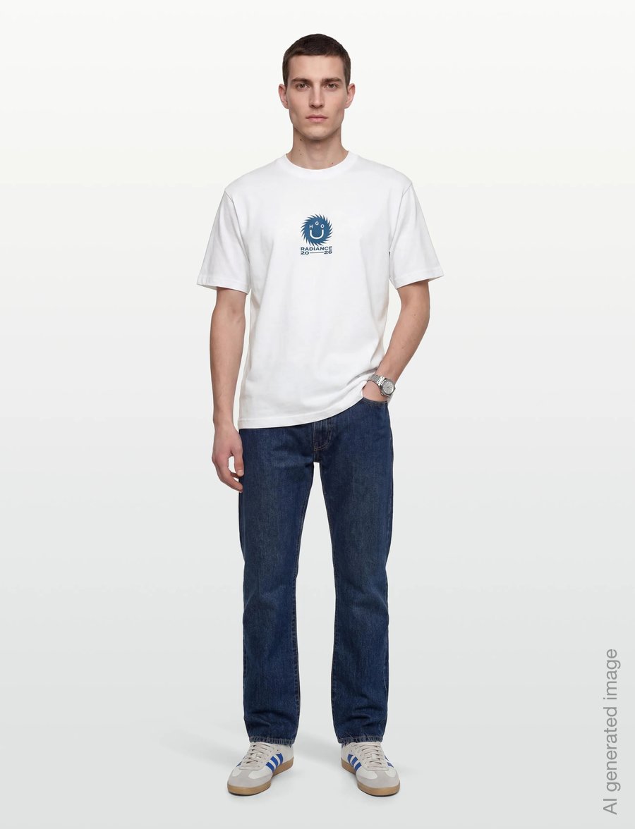 HUGO BLUE - Nunarix - kurzärmelige t-shirts - white - 0