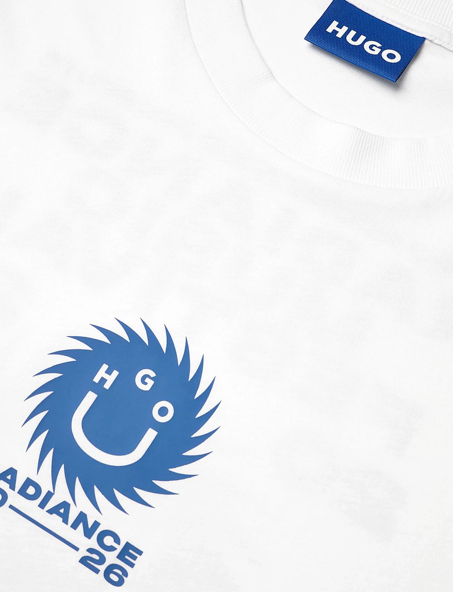 HUGO BLUE - Nunarix - kurzärmelige t-shirts - white - 5