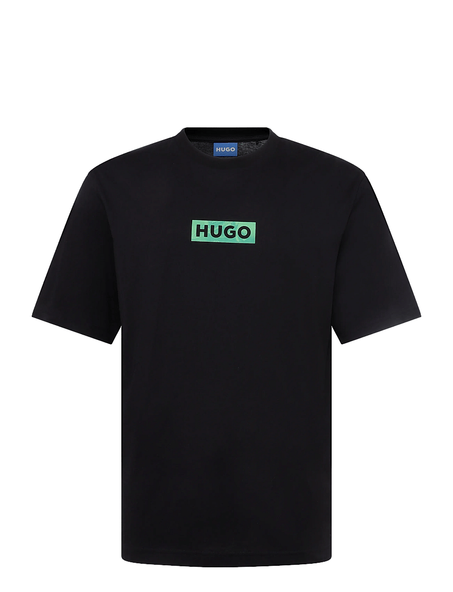 HUGO BLUE - Nufotee - kurzärmelige t-shirts - black - 1