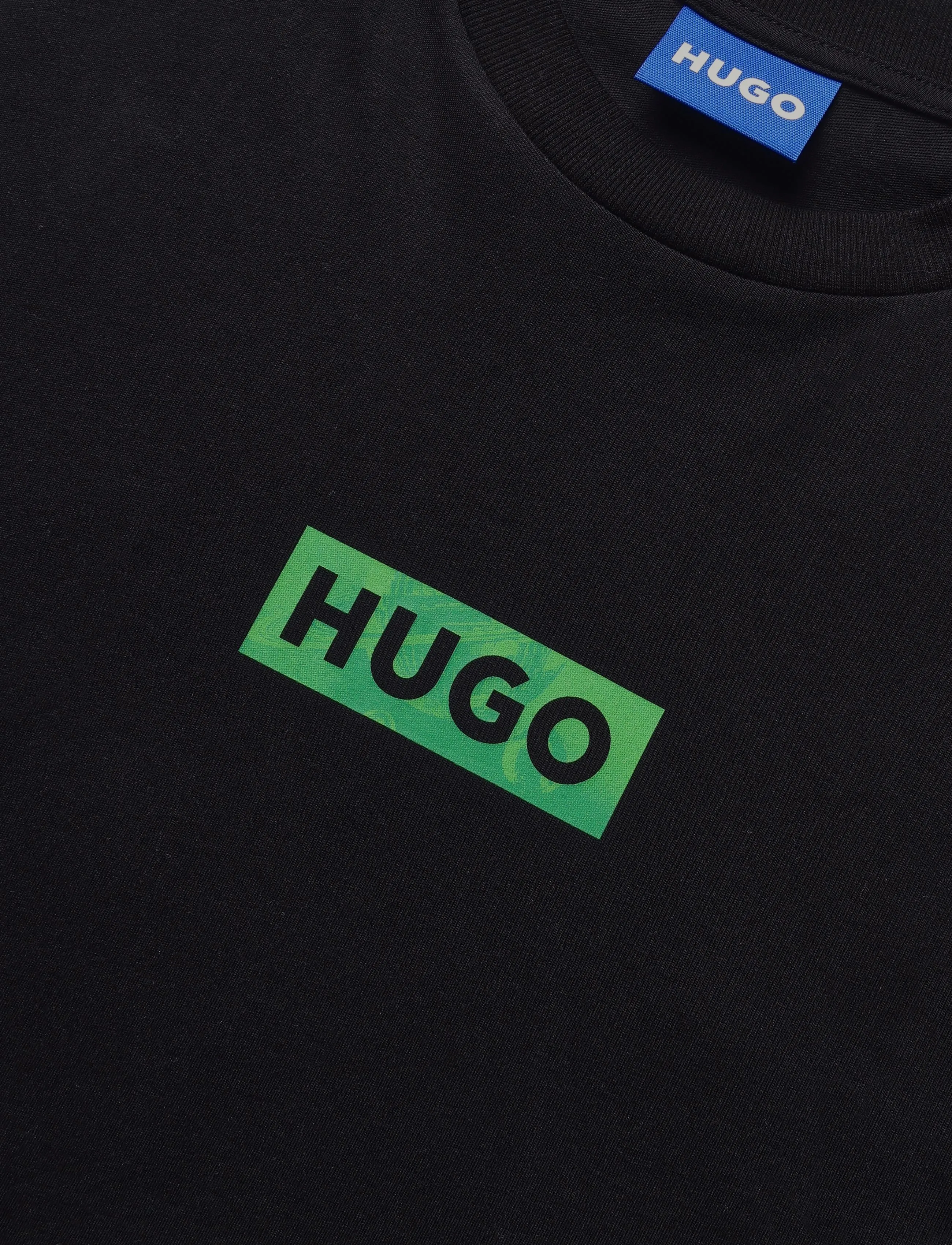 HUGO BLUE - Nufotee - kurzärmelige t-shirts - black - 5
